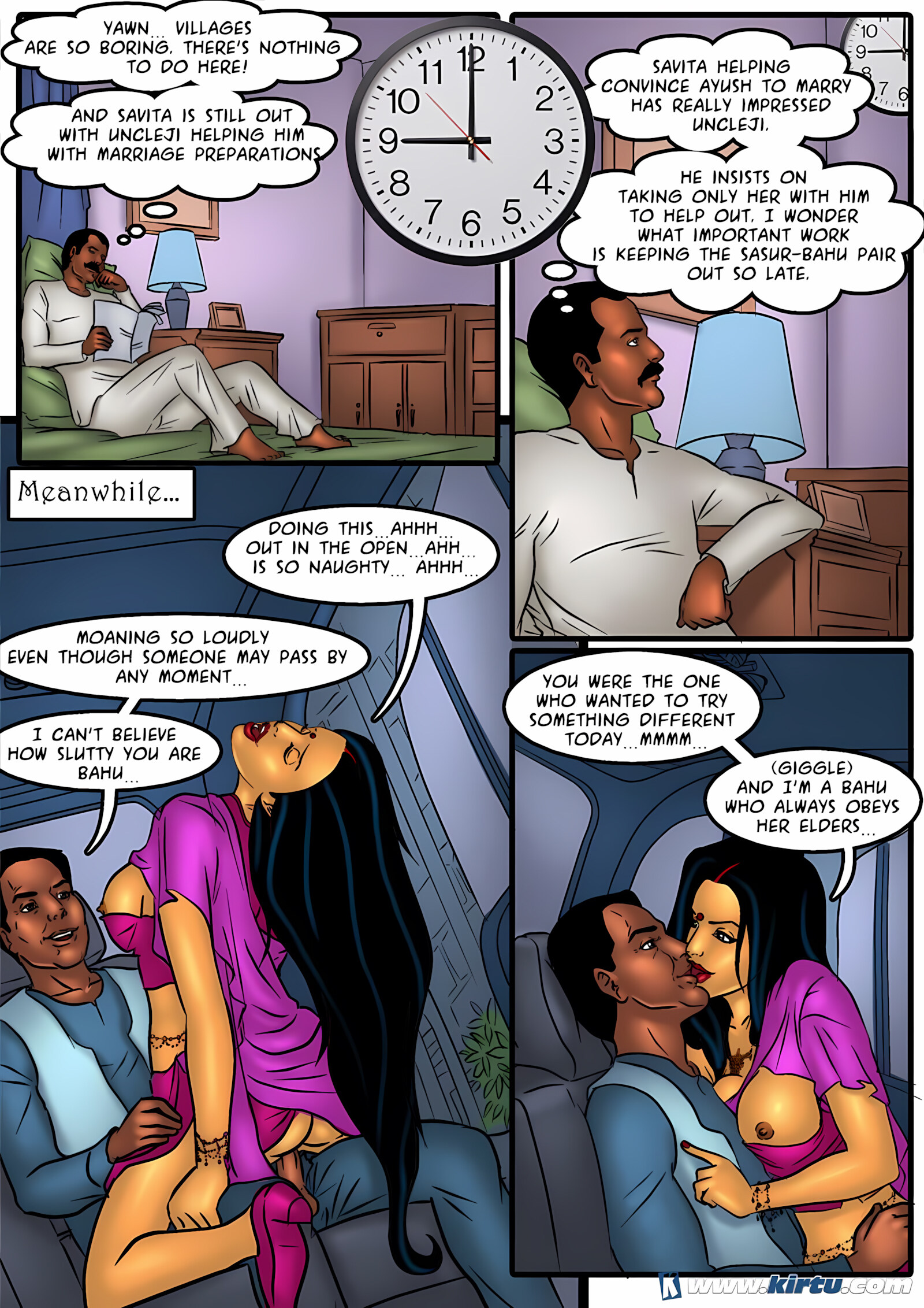 Savita Bhabhi 31-40 [Kirtu], Savita Bhabhi 40 - Another Honeymoon, page 2 of 31