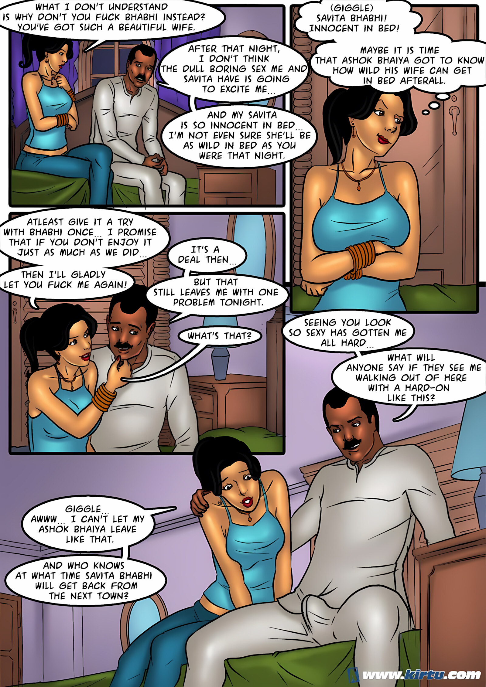 Savita Bhabhi 31-40 [Kirtu], Savita Bhabhi 40 - Another Honeymoon, page 4 of 31