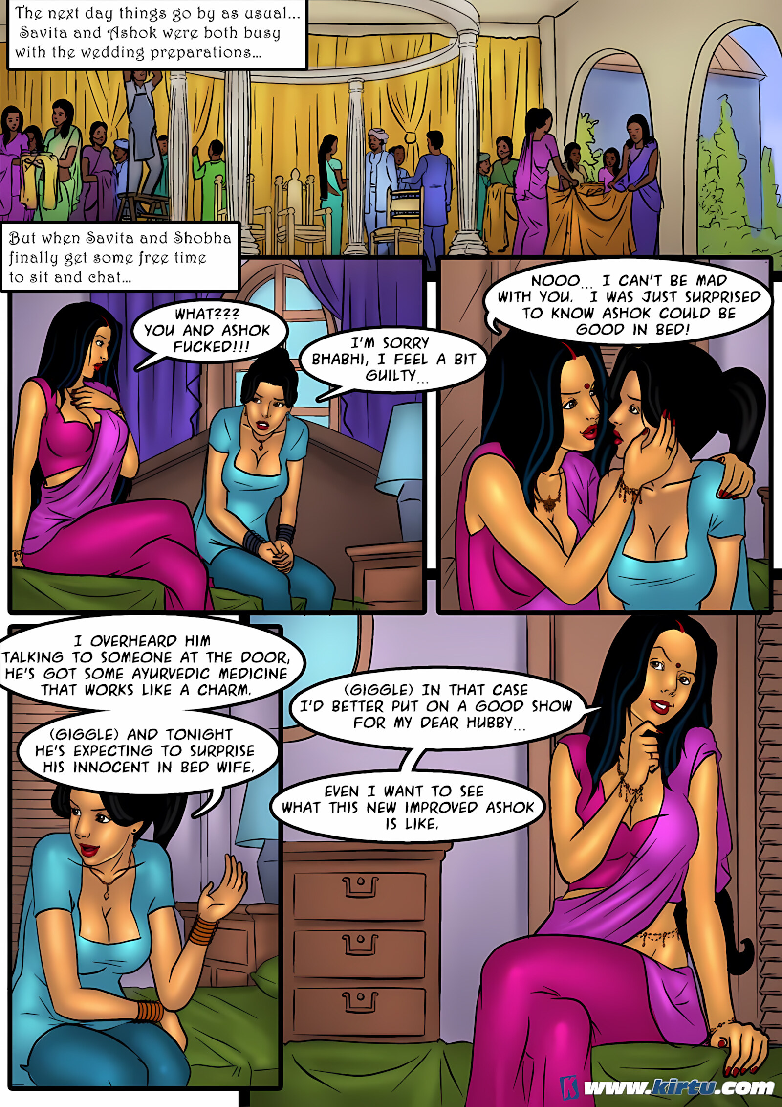 Savita Bhabhi 31-40 [Kirtu], Savita Bhabhi 40 - Another Honeymoon, page 9 of 31