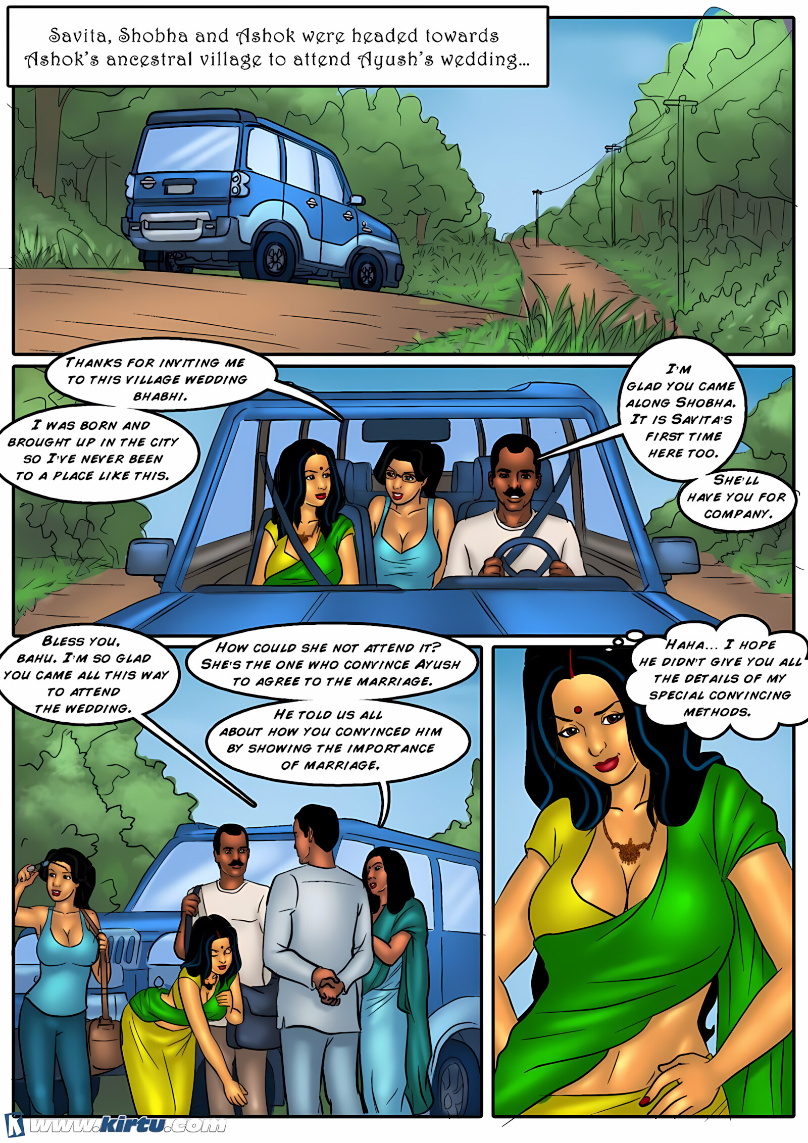 Savita Bhabhi 31-40 [Kirtu], Savita Bhabhi 38 - Ashok's Cure, page 2 of 31