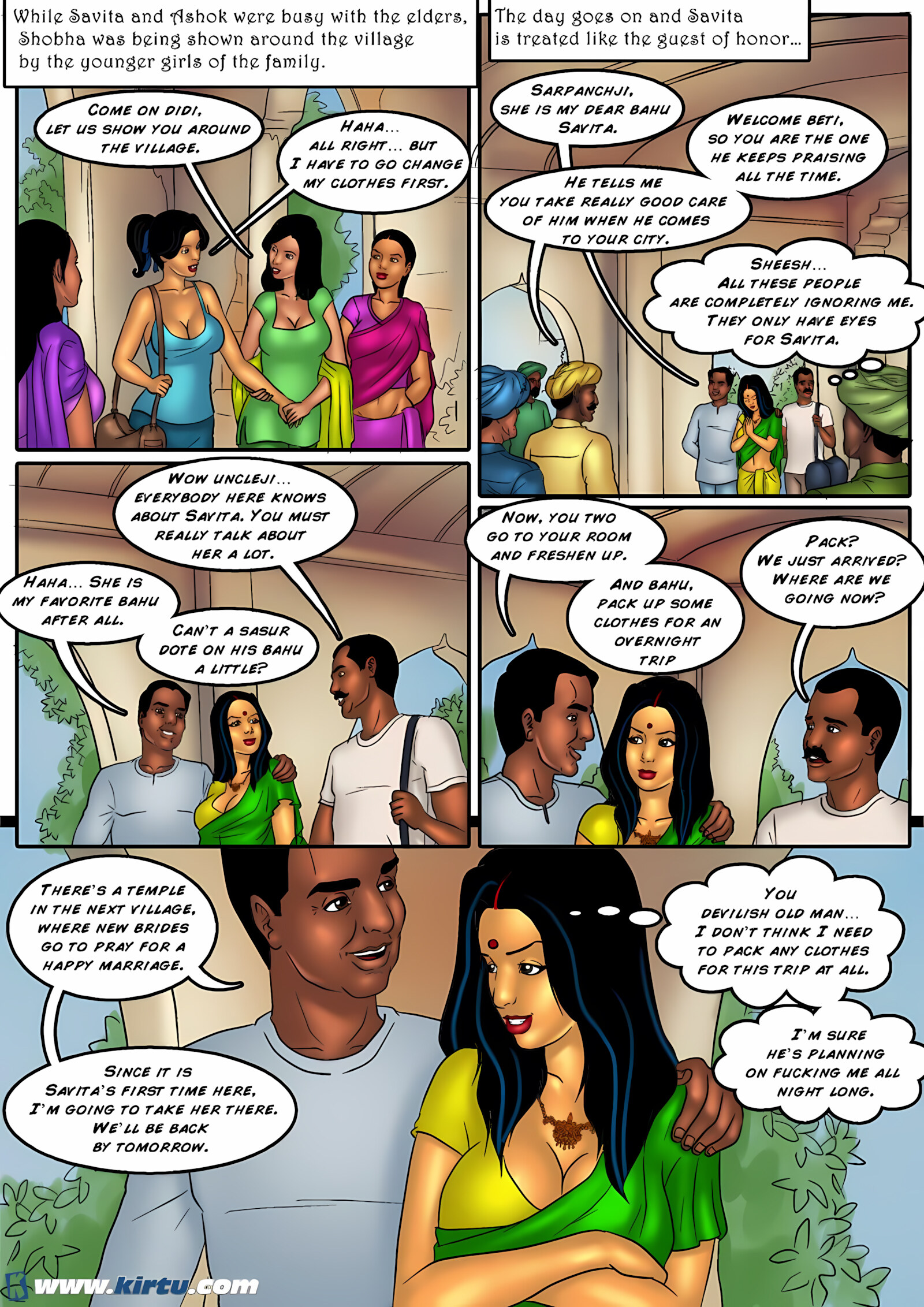 Savita Bhabhi 31-40 [Kirtu], Savita Bhabhi 38 - Ashok's Cure, page 3 of 31