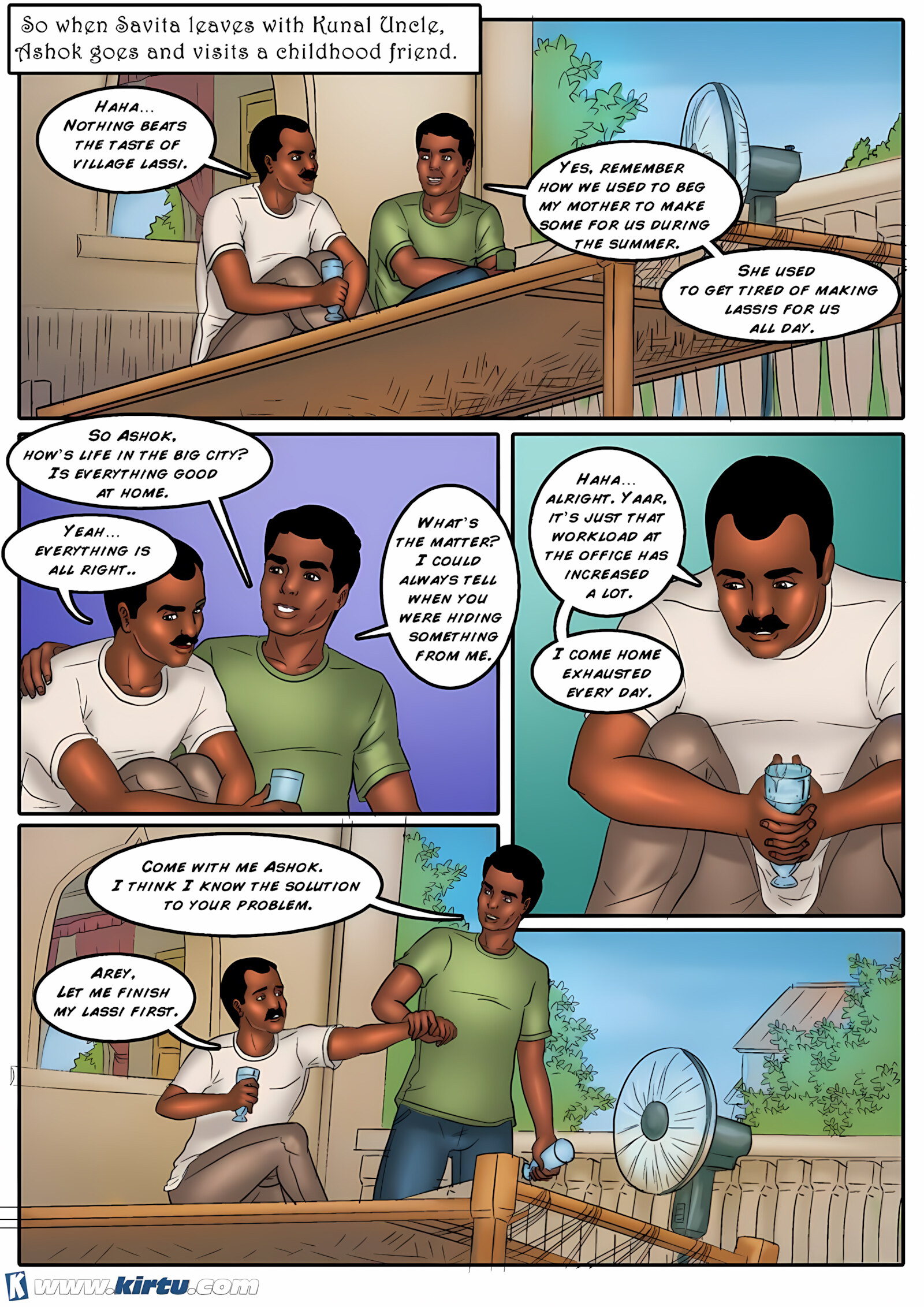 Savita Bhabhi 31-40 [Kirtu], Savita Bhabhi 38 - Ashok's Cure, page 4 of 31