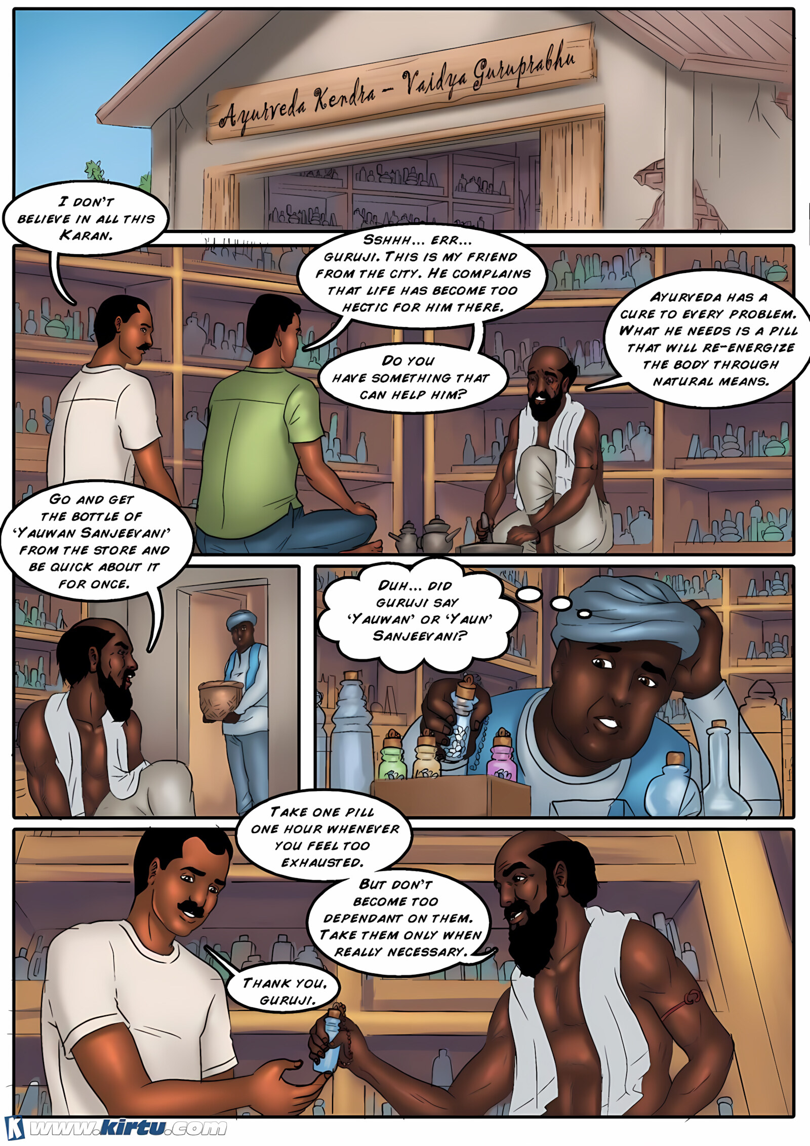 Savita Bhabhi 31-40 [Kirtu], Savita Bhabhi 38 - Ashok's Cure, page 5 of 31