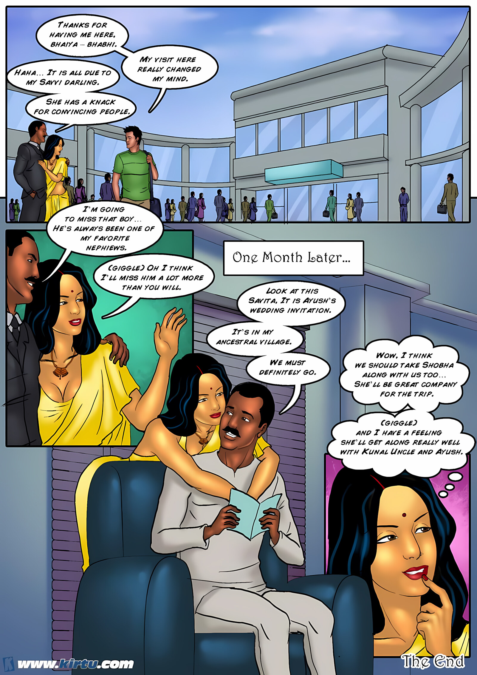Savita Bhabhi 31-40 [Kirtu], Savita Bhabhi 35 - The Perfect Indian Bride, page 31 of 31