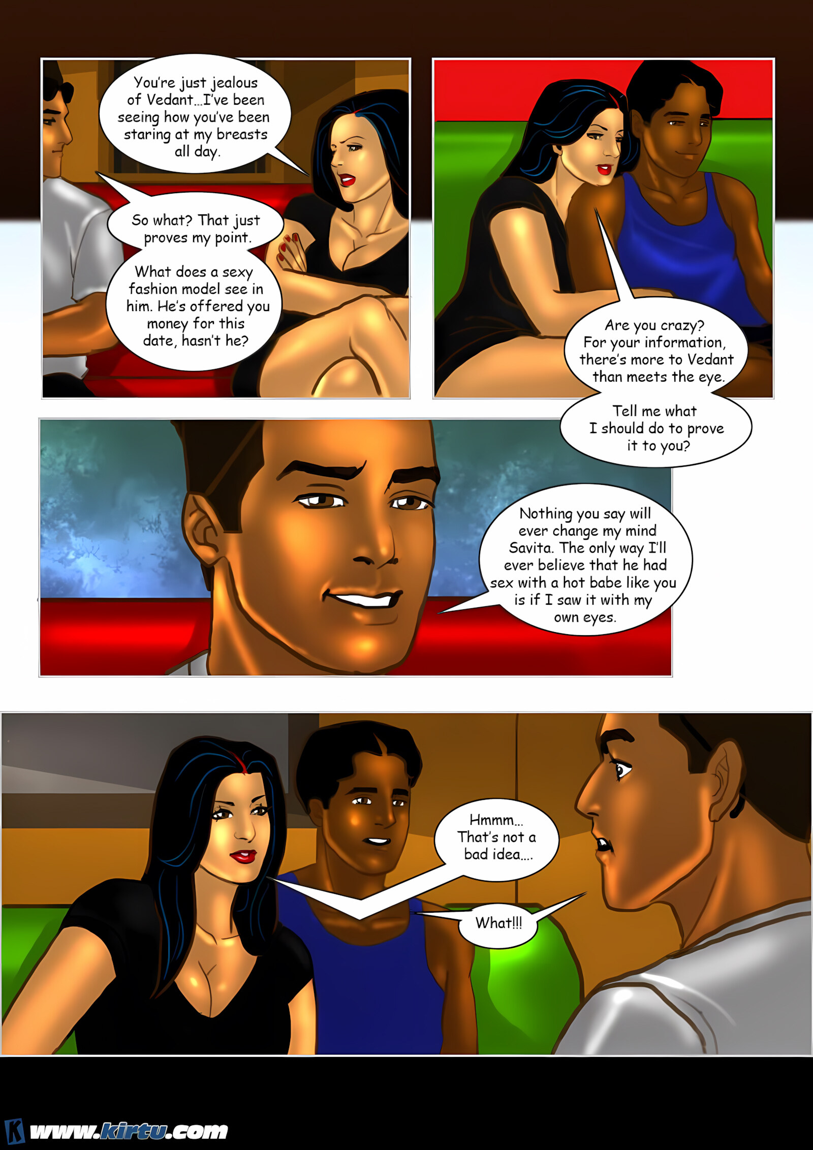 Savita Bhabhi 31-40 [Kirtu], Savita Bhabhi 33 - Sexy Summer Beach, page 13 of 38