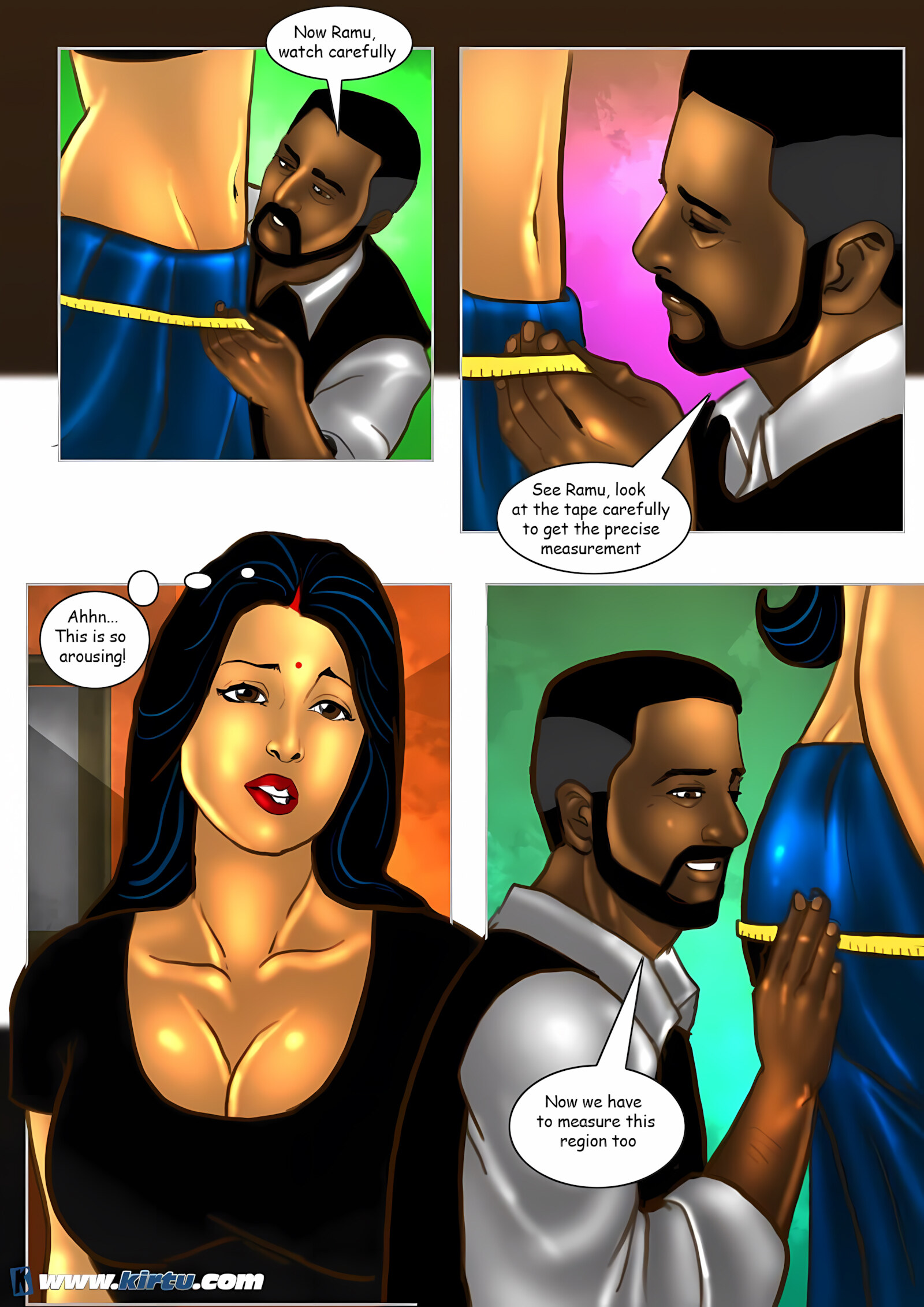 Savita Bhabhi 31-40 [Kirtu], Savita Bhabhi 32 - Savita Bhabhi's Special Tailor, page 9 of 36