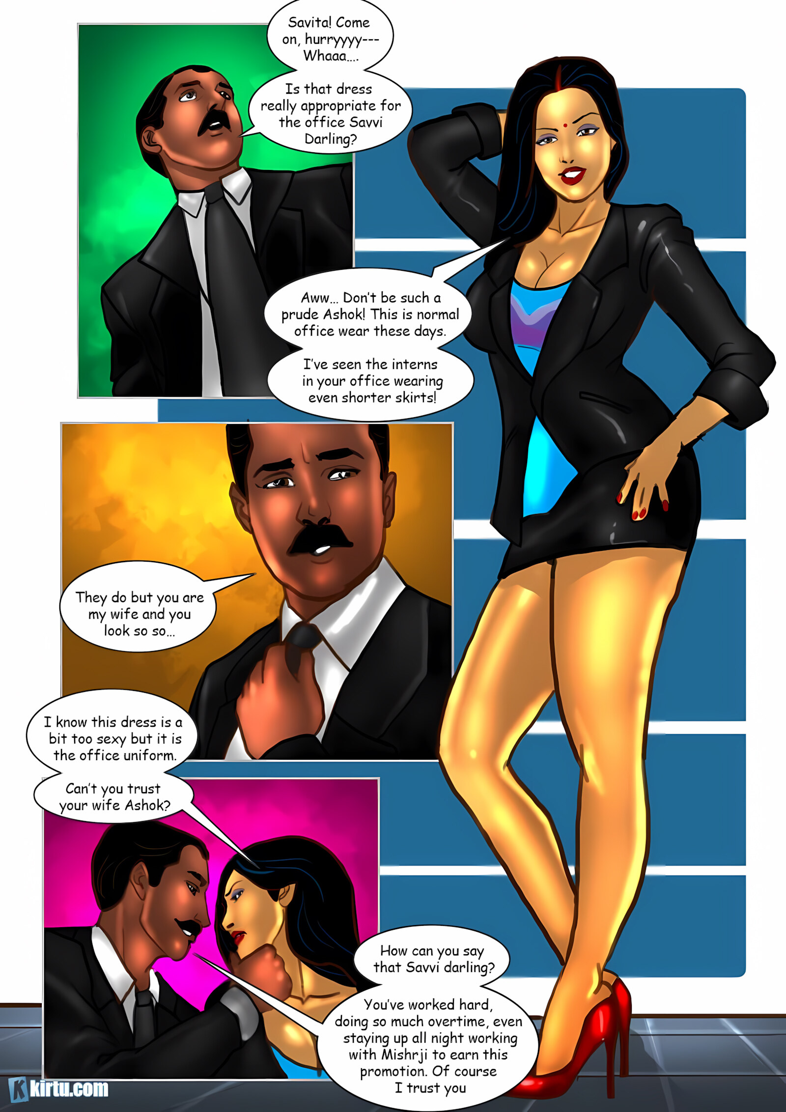 Savita Bhabhi 31-40 [Kirtu], Savita Bhabhi 31 - Sexy Secretary 1, page 6 of 31
