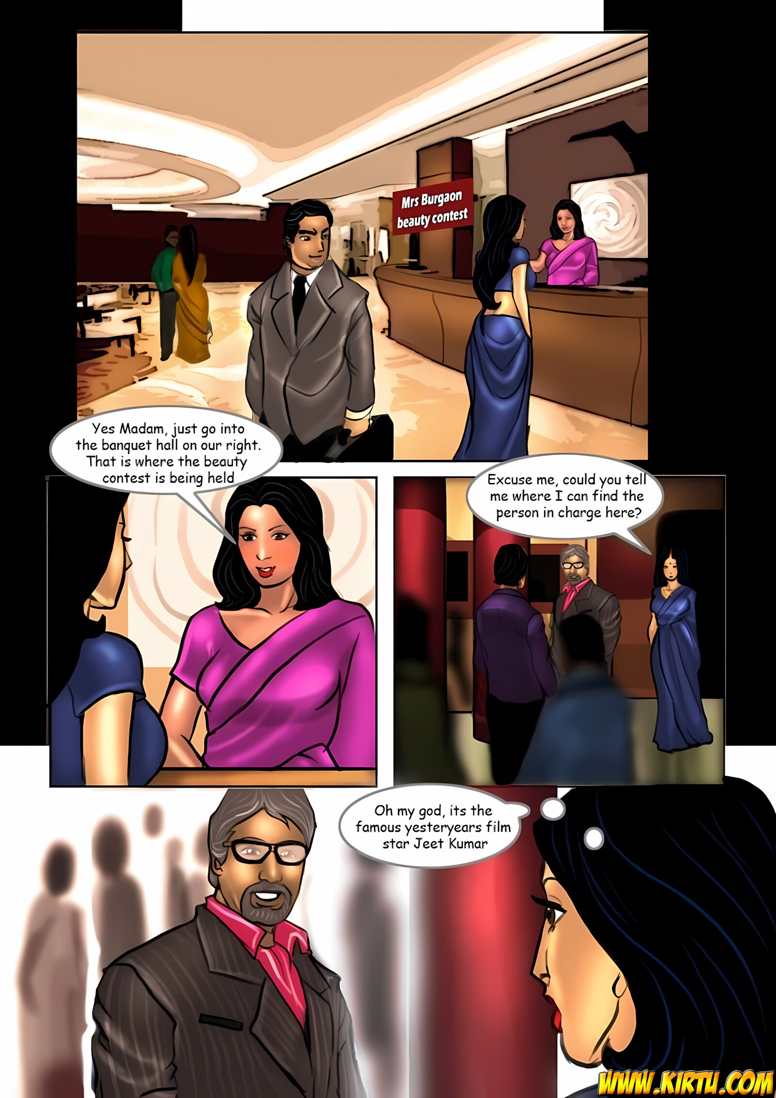 Savita Bhabhi [Kirtu], Savita Bhabhi 10 - Miss India 1, page 3 of 33