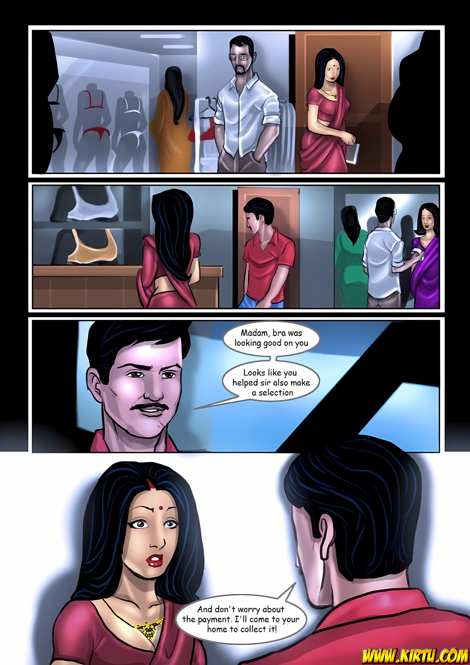 Savita Bhabhi [Kirtu], Savita Bhabhi 9 - Sexy Shopping, page 30 of 31