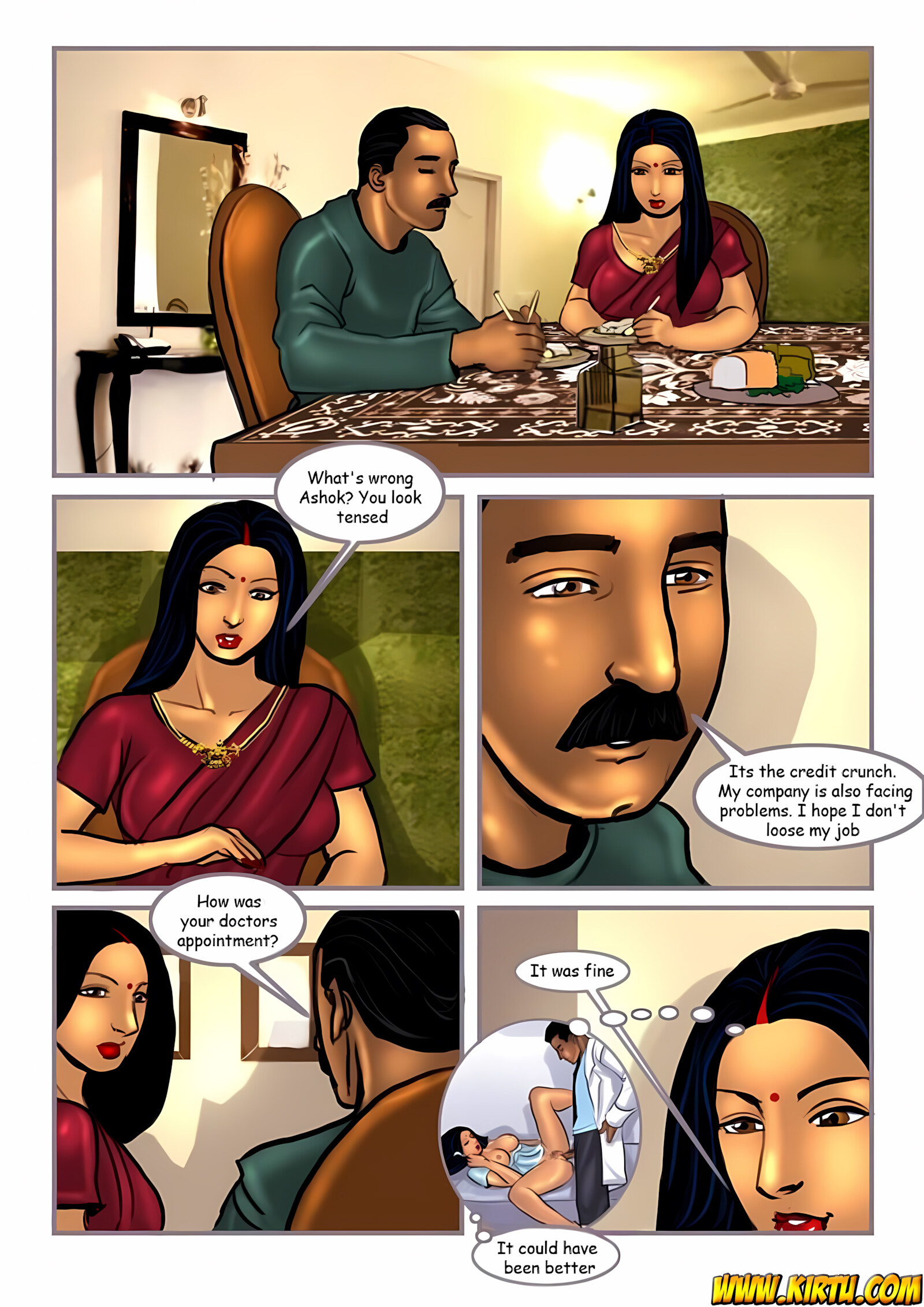 Savita Bhabhi [Kirtu], Savita Bhabhi 8 - The Interview, page 2 of 32