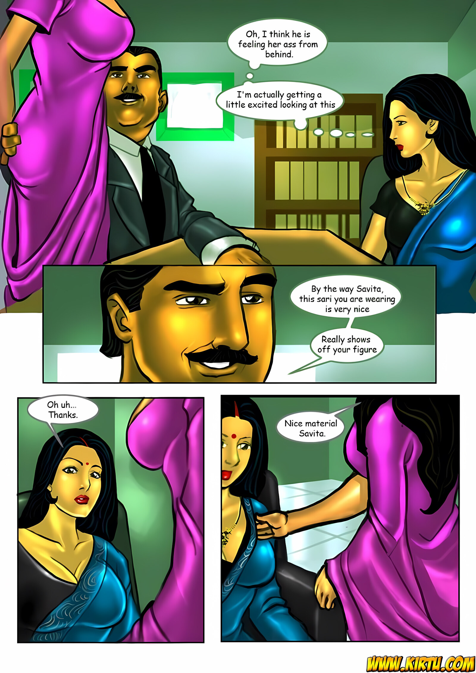 Savita Bhabhi [Kirtu], Savita Bhabhi 8 - The Interview, page 11 of 32