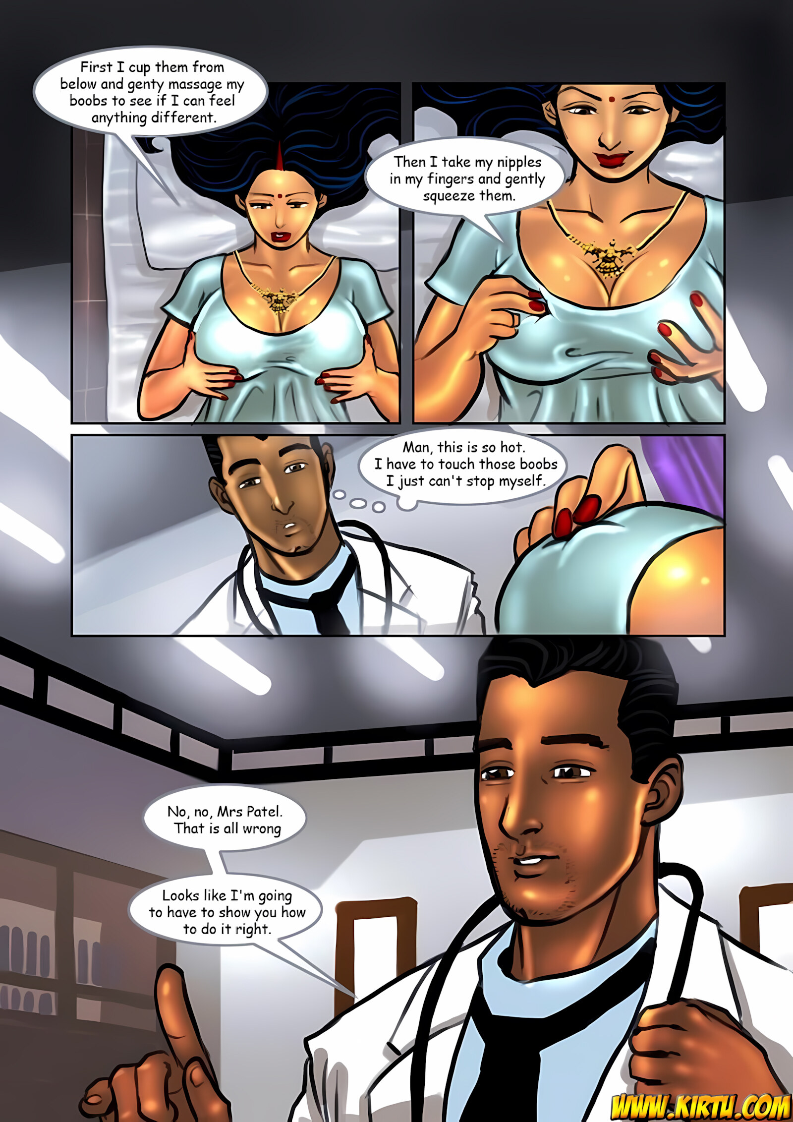 Savita Bhabhi [Kirtu], Savita Bhabhi 7 - Doctor Doctor, page 12 of 31