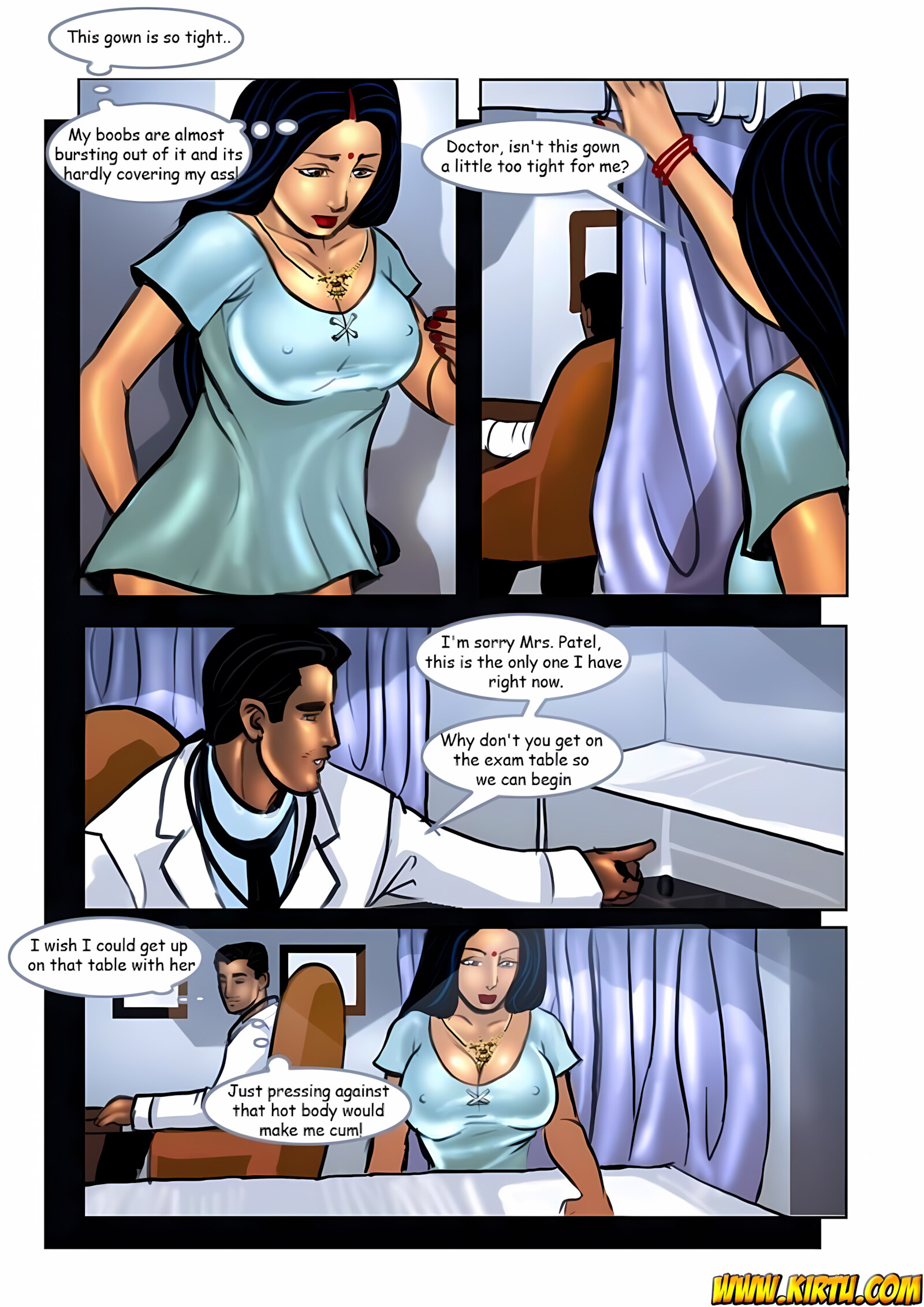 Savita Bhabhi [Kirtu], Savita Bhabhi 7 - Doctor Doctor, page 5 of 31
