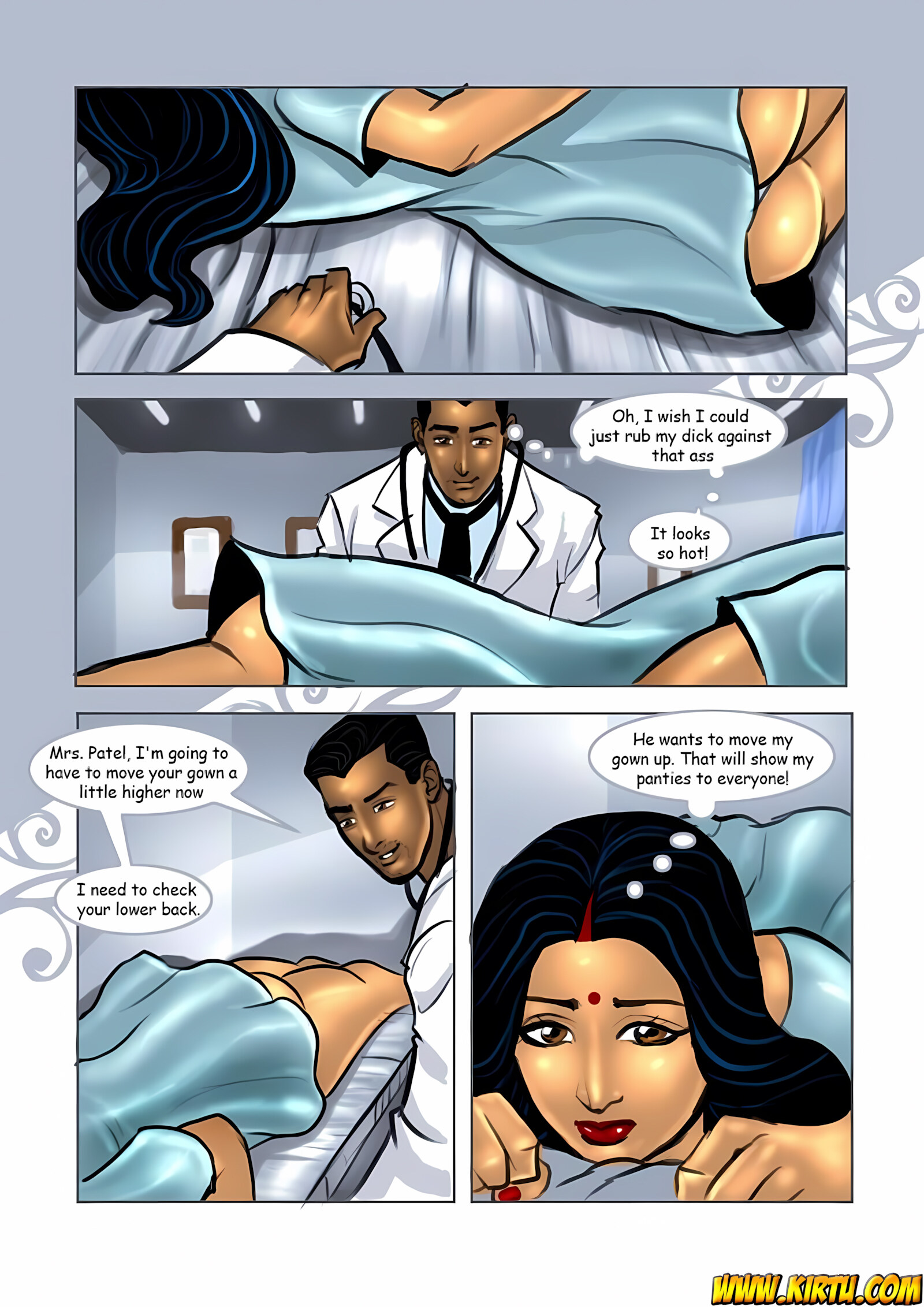 Savita Bhabhi [Kirtu], Savita Bhabhi 7 - Doctor Doctor, page 8 of 31