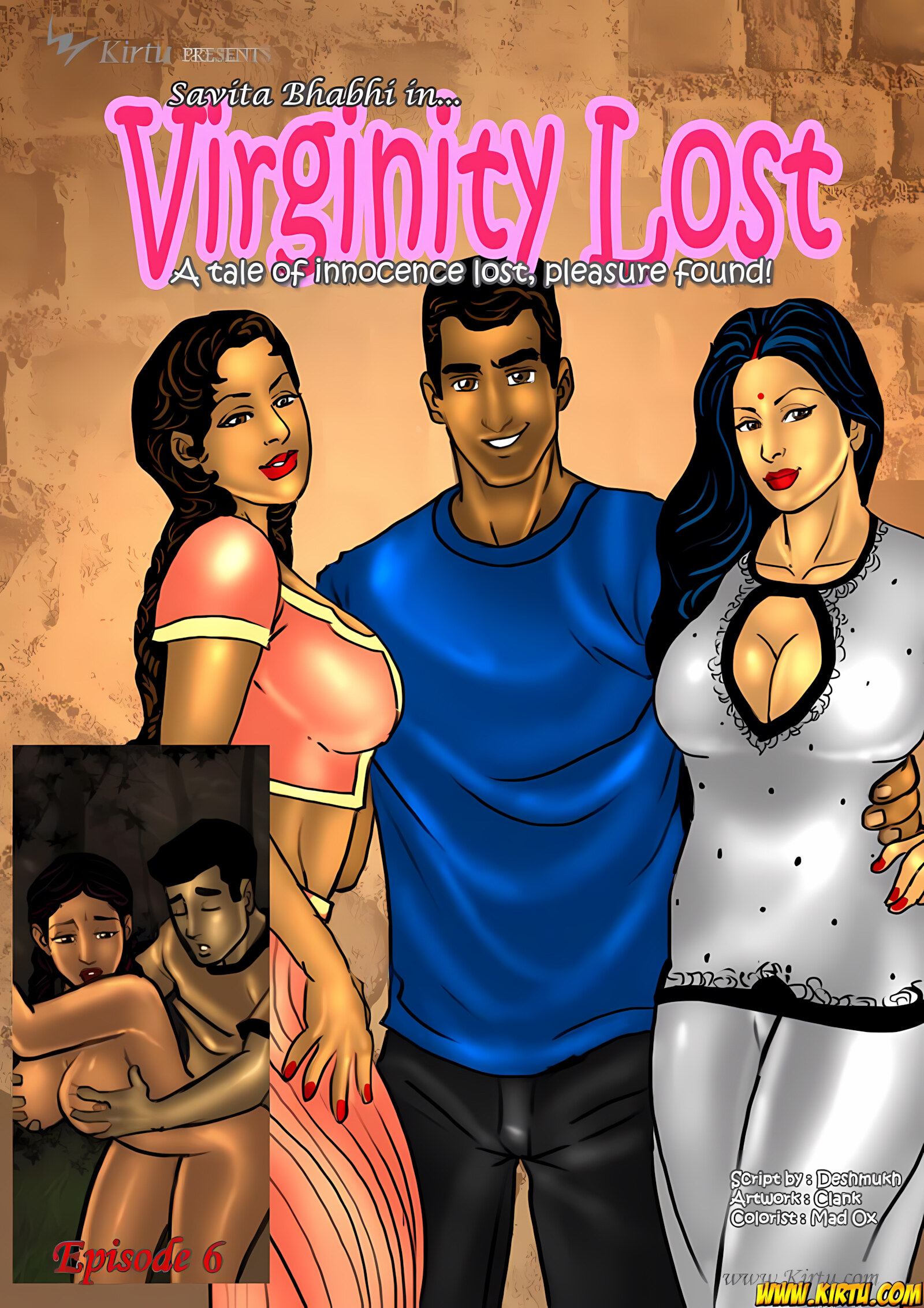 Savita Bhabhi [Kirtu], Savita Bhabhi 6 - Virginity Lost, page 1 of 32