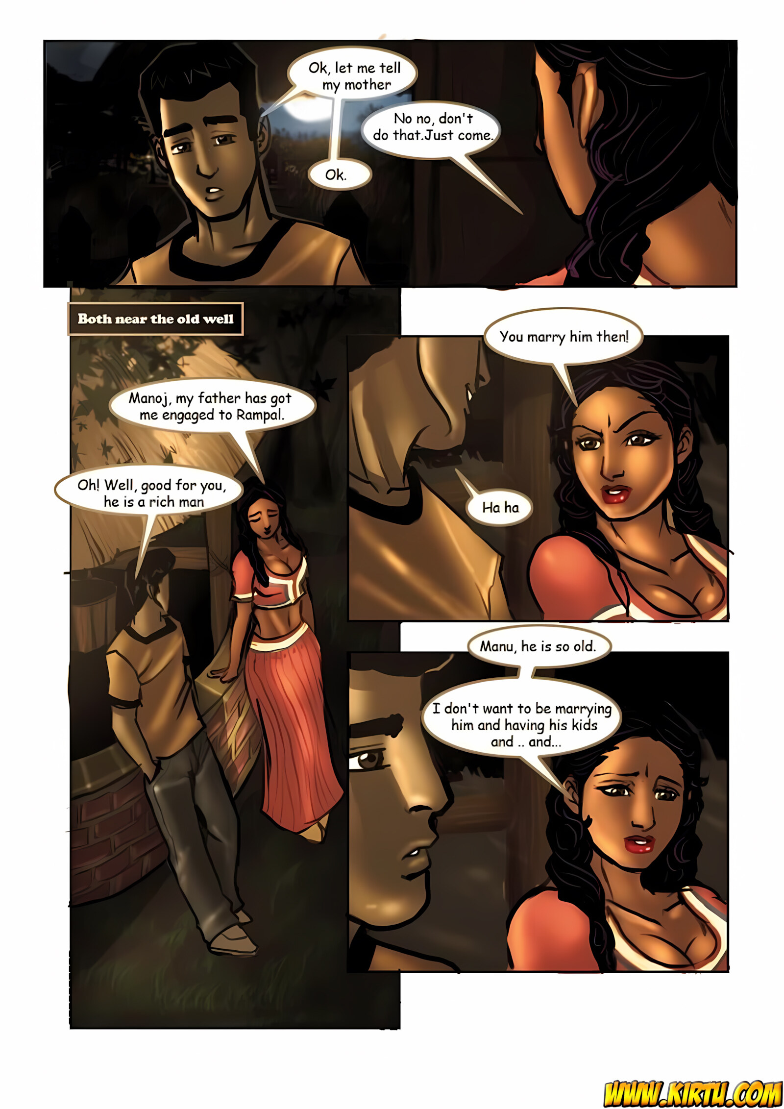 Savita Bhabhi [Kirtu], Savita Bhabhi 6 - Virginity Lost, page 8 of 32