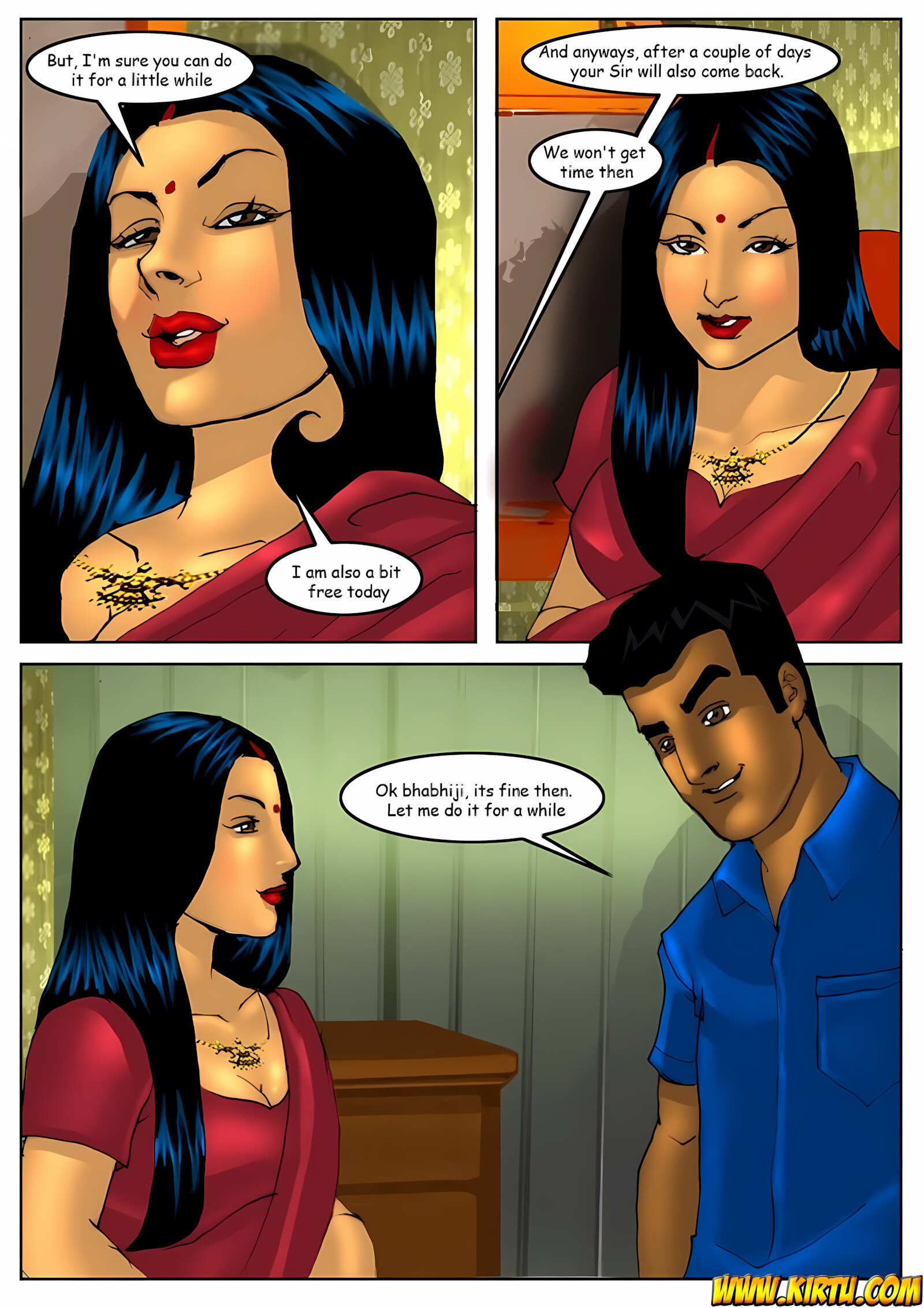 Savita Bhabhi [Kirtu], Savita Bhabhi 5 - Manoj ki Maalish, page 11 of 41