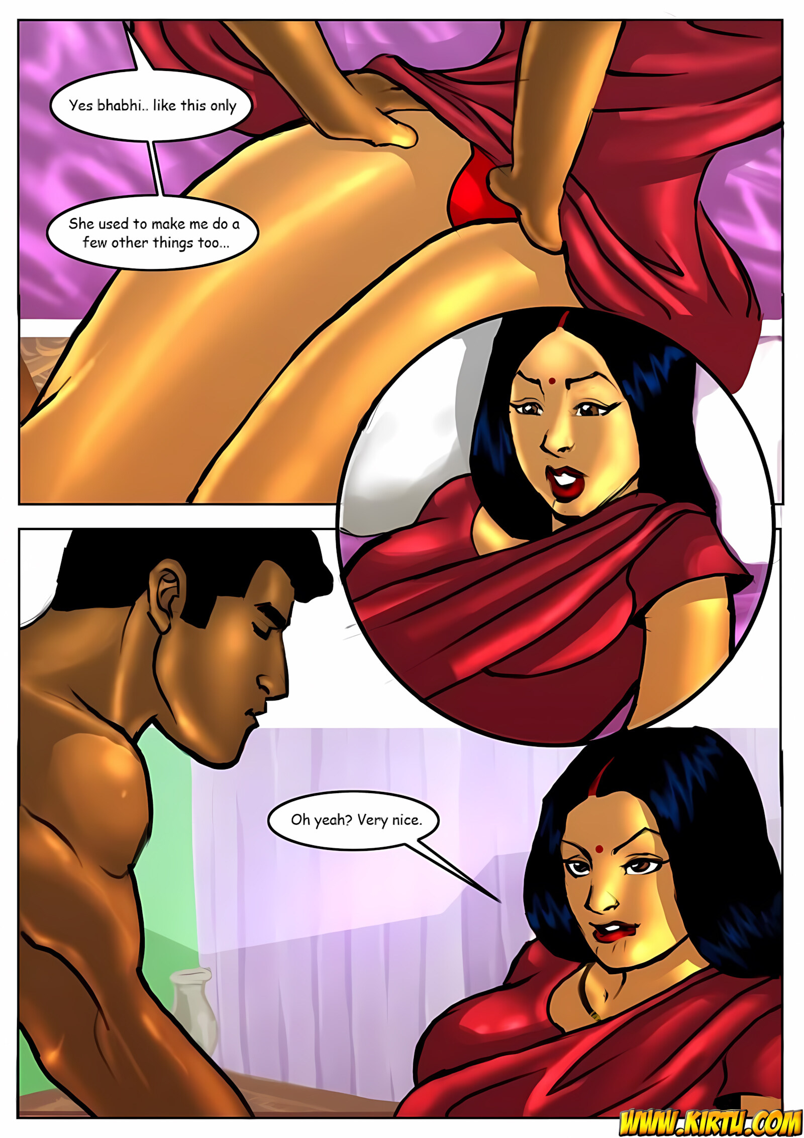 Savita Bhabhi [Kirtu], Savita Bhabhi 5 - Manoj ki Maalish, page 18 of 41