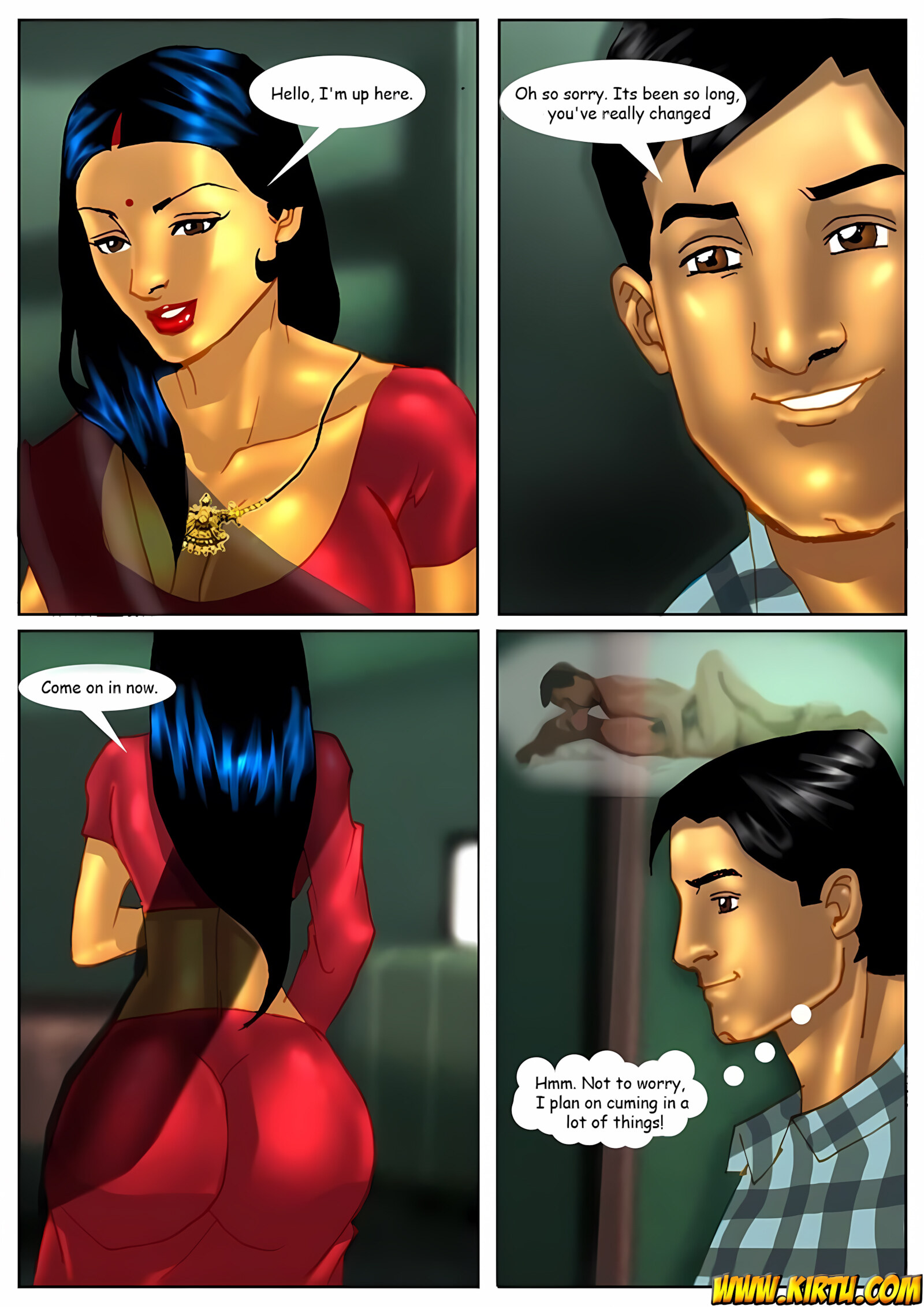 Savita Bhabhi [Kirtu], Savita Bhabhi 4 - Visiting Cousin, page 12 of 66