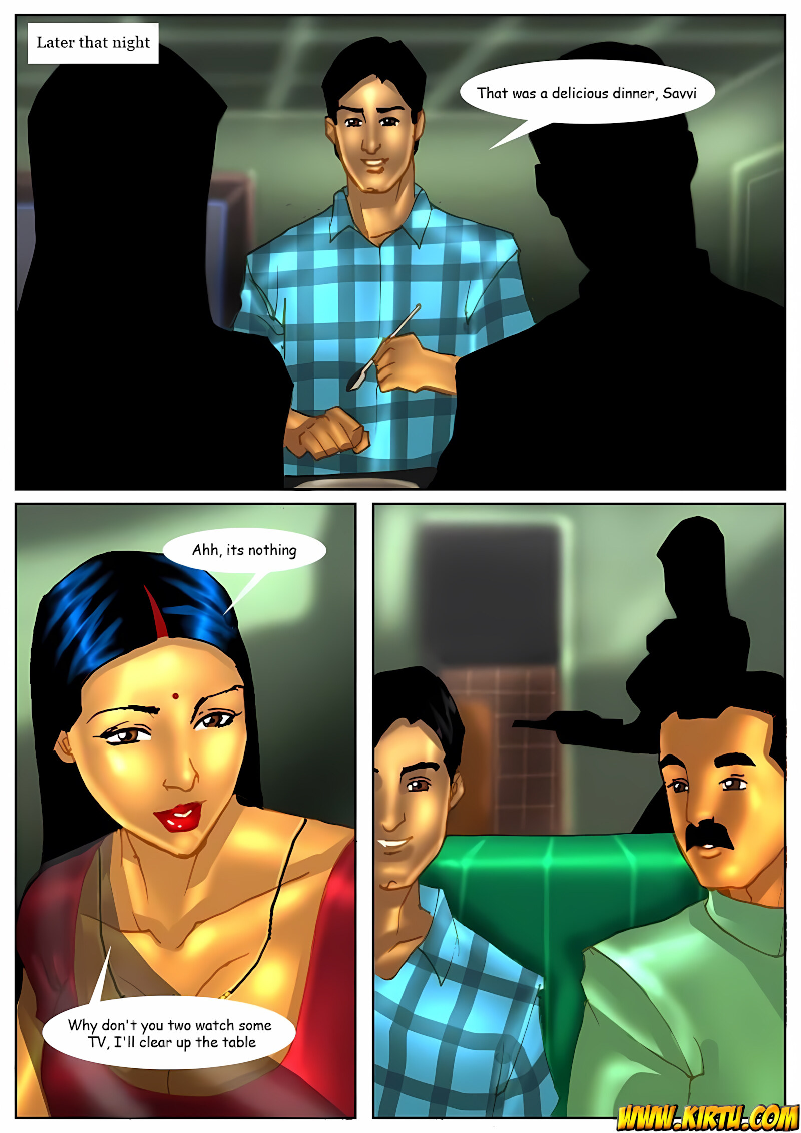 Savita Bhabhi [Kirtu], Savita Bhabhi 4 - Visiting Cousin, page 13 of 66