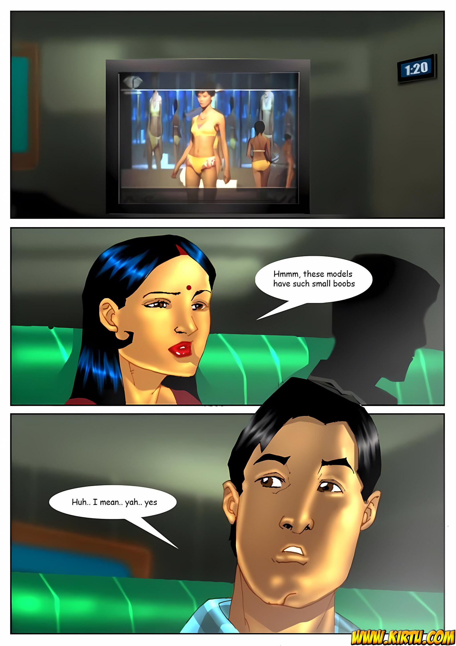Savita Bhabhi [Kirtu], Savita Bhabhi 4 - Visiting Cousin, page 19 of 66