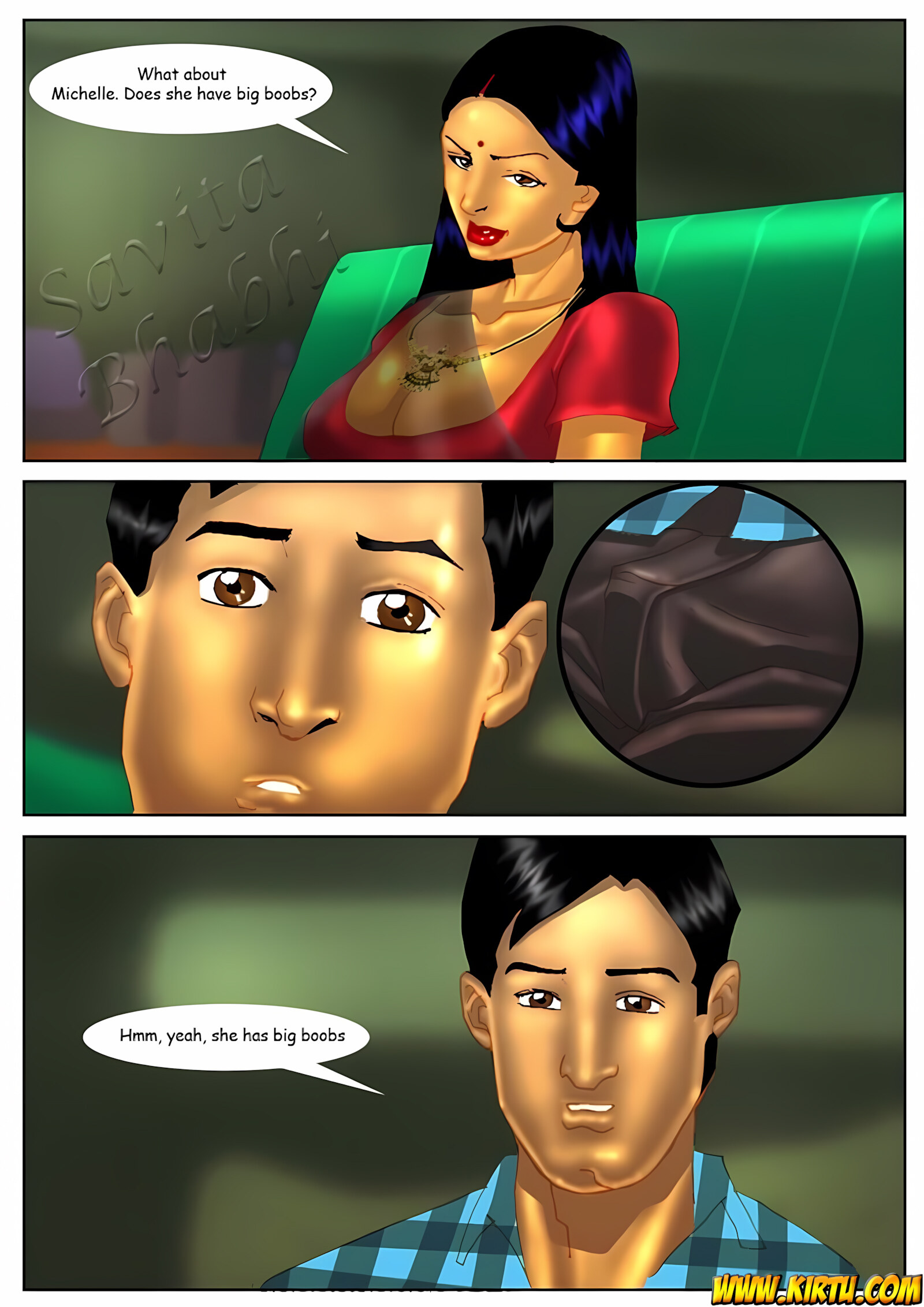 Savita Bhabhi [Kirtu], Savita Bhabhi 4 - Visiting Cousin, page 20 of 66