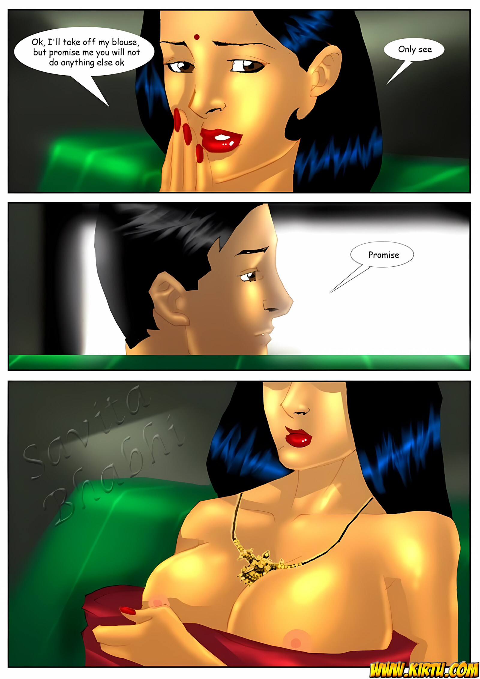 Savita Bhabhi [Kirtu], Savita Bhabhi 4 - Visiting Cousin, page 24 of 66