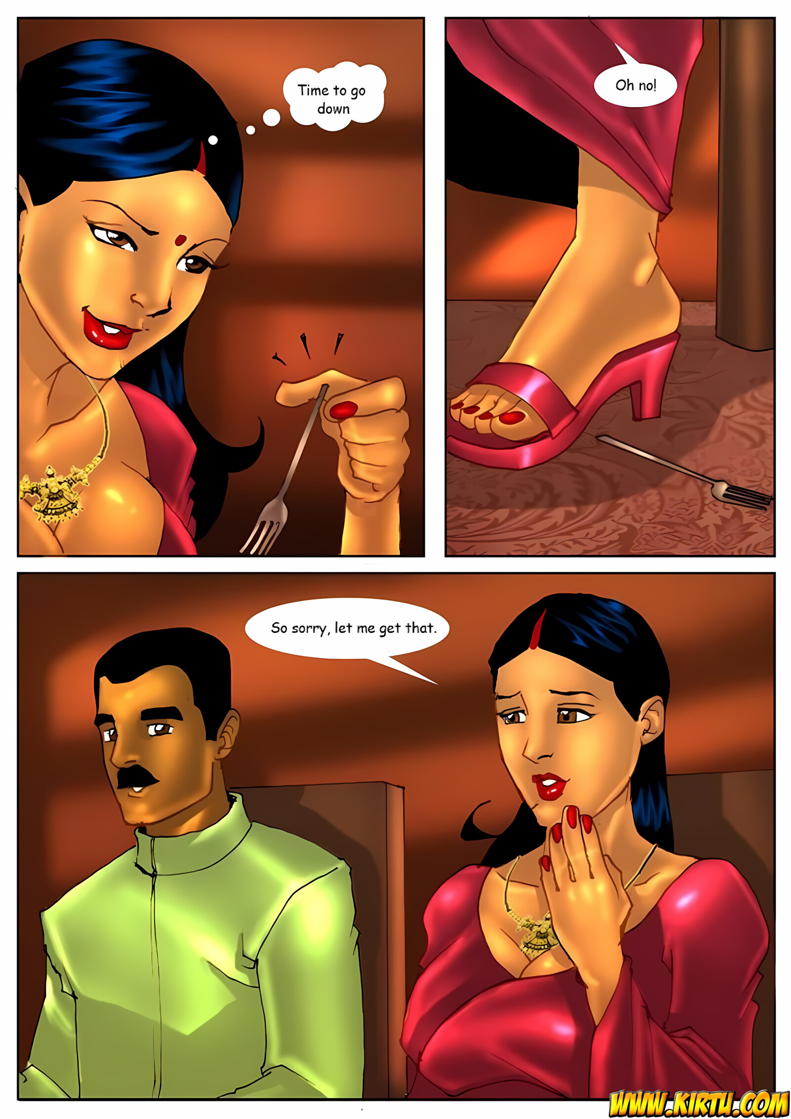 Savita Bhabhi [Kirtu], Savita Bhabhi 3 - The Party, page 25 of 30
