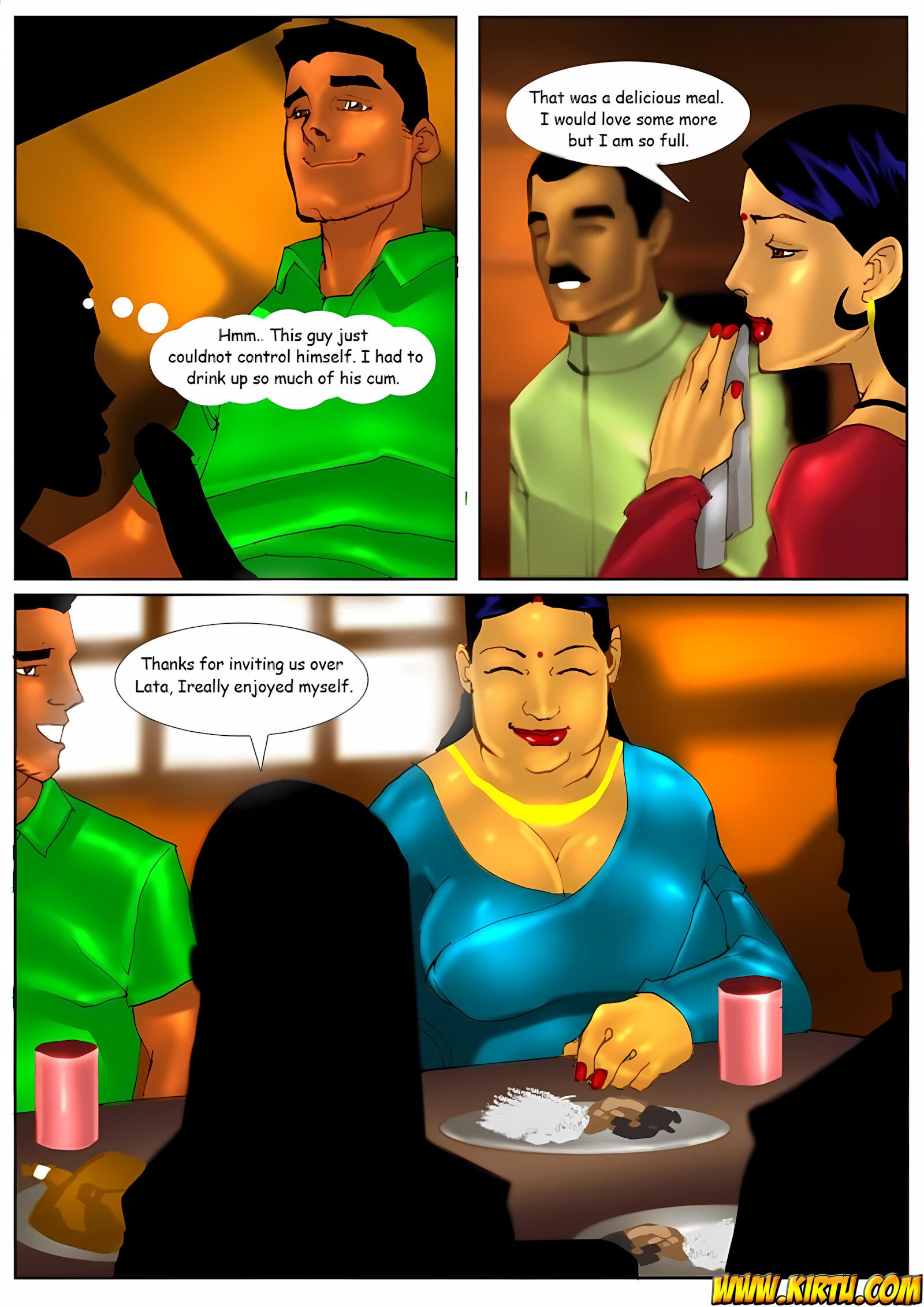 Savita Bhabhi [Kirtu], Savita Bhabhi 3 - The Party, page 29 of 30