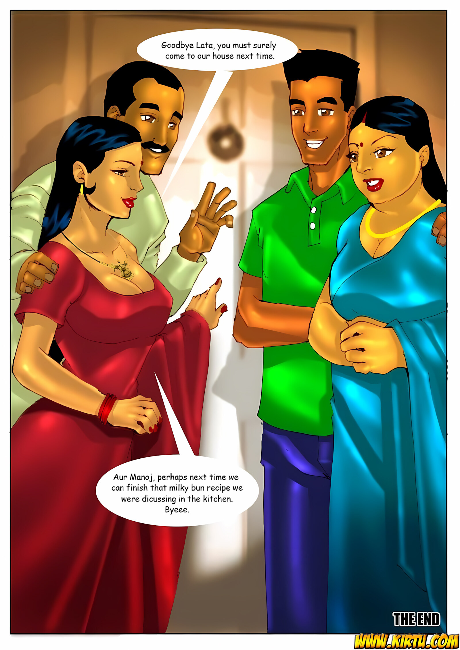Savita Bhabhi [Kirtu], Savita Bhabhi 3 - The Party, page 30 of 30