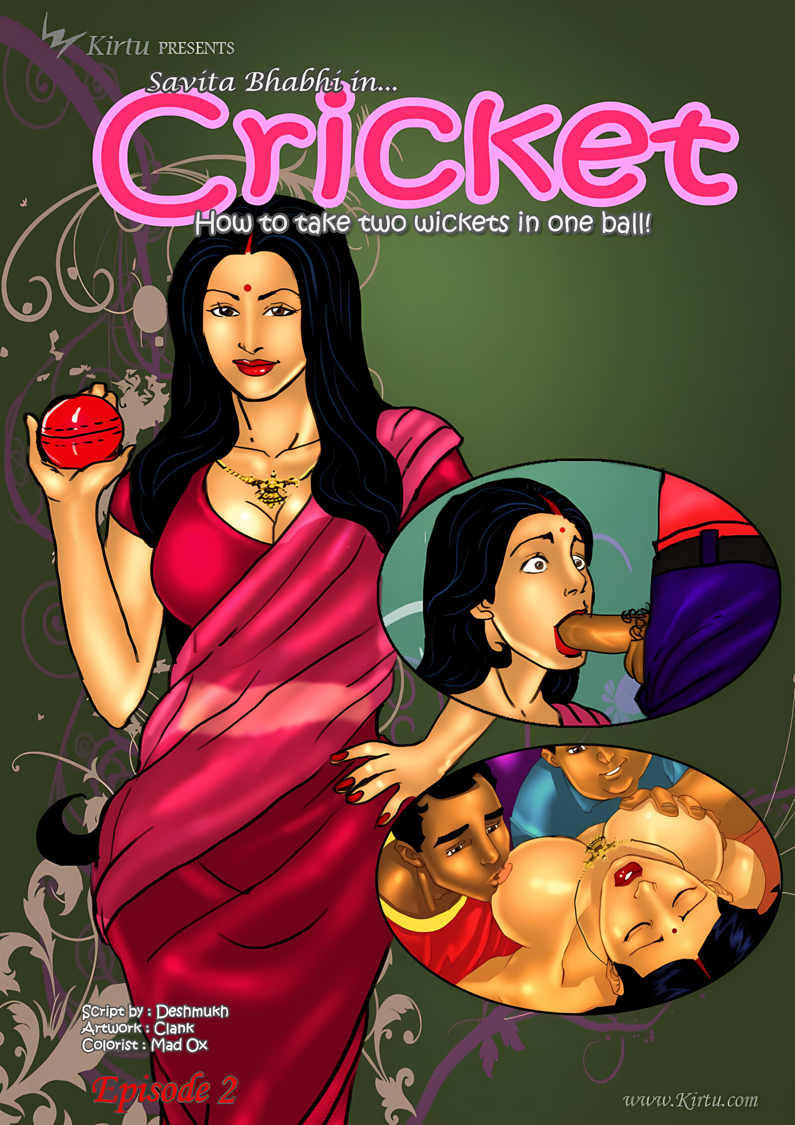 Savita Bhabhi [Kirtu], Savita Bhabhi 2 - Cricket, page 1 of 41