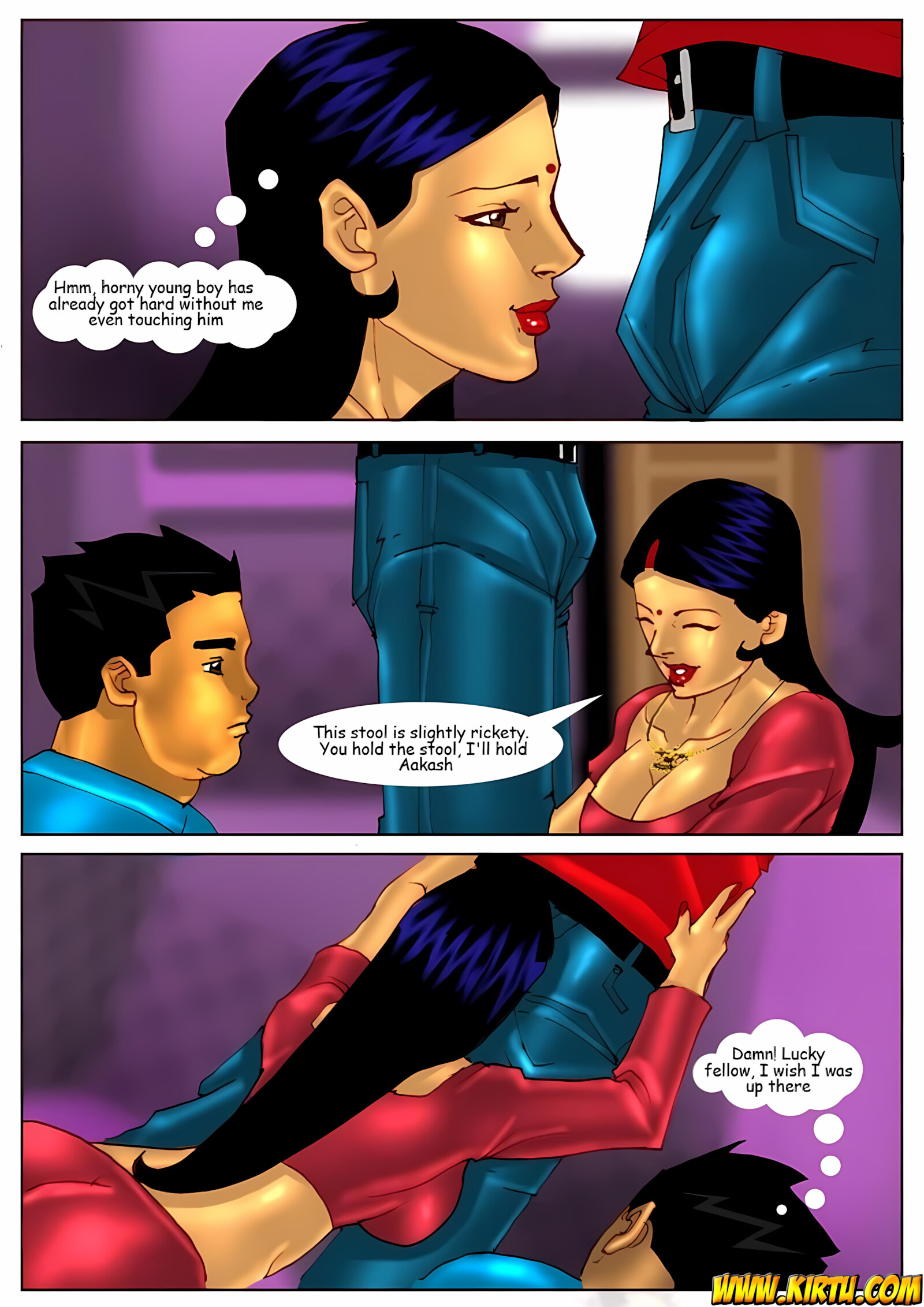 Savita Bhabhi [Kirtu], Savita Bhabhi 2 - Cricket, page 8 of 41