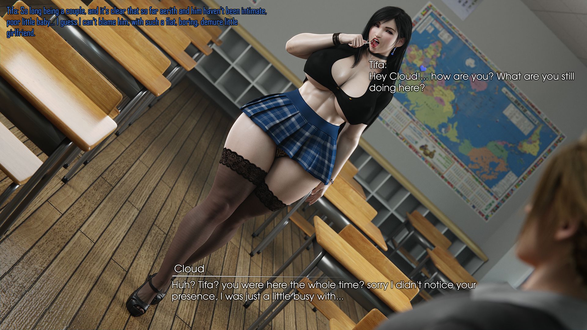 Scarlet X Tifa (Final Fantasy VII) [PervertMuffinMajima], Scarlet X Tifa (Final Fantasy VII), page 6 of 88