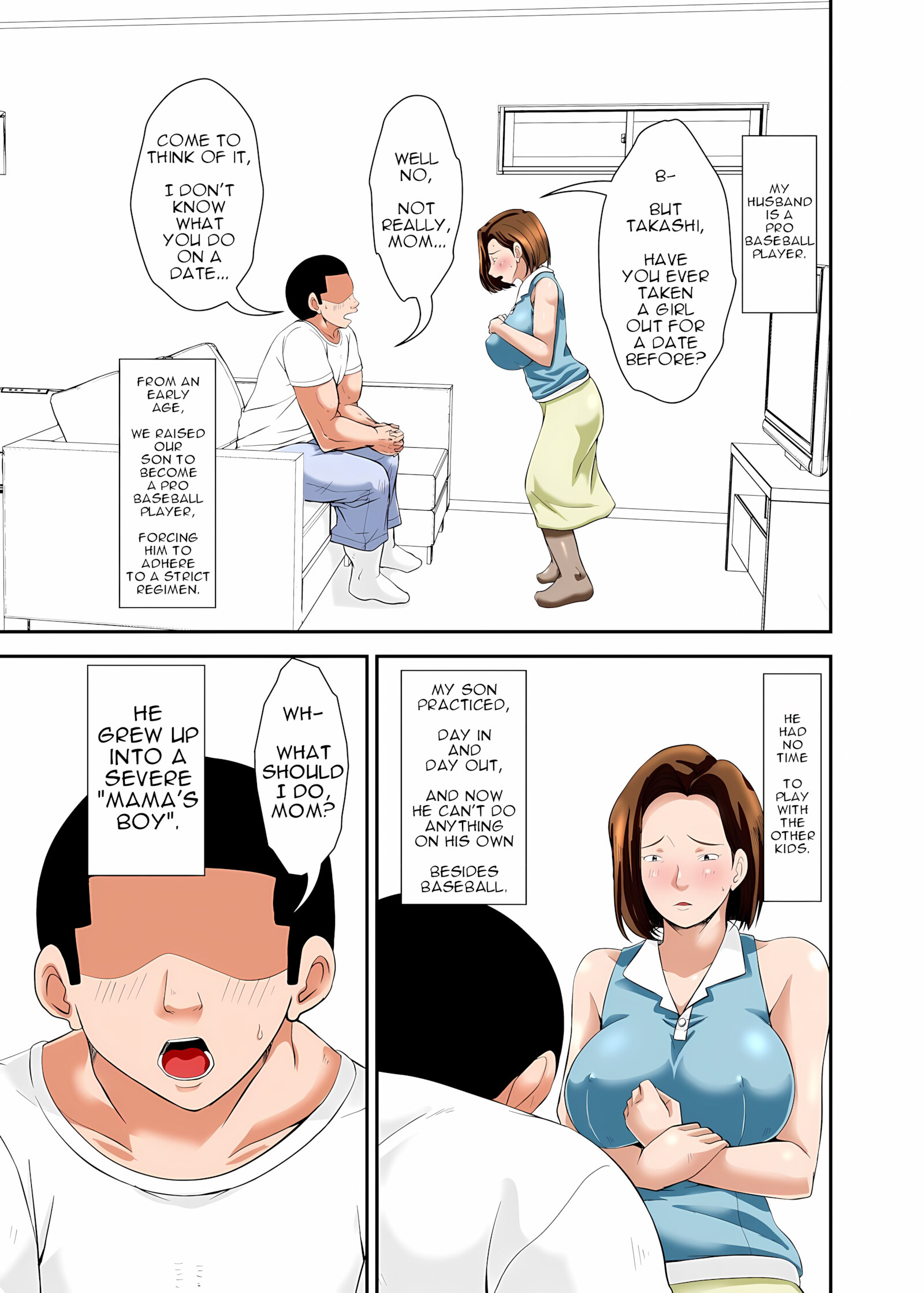 Sex Practice With Mom! [Hoyoyo], Sex Practice With Mom!, page 3 of 38