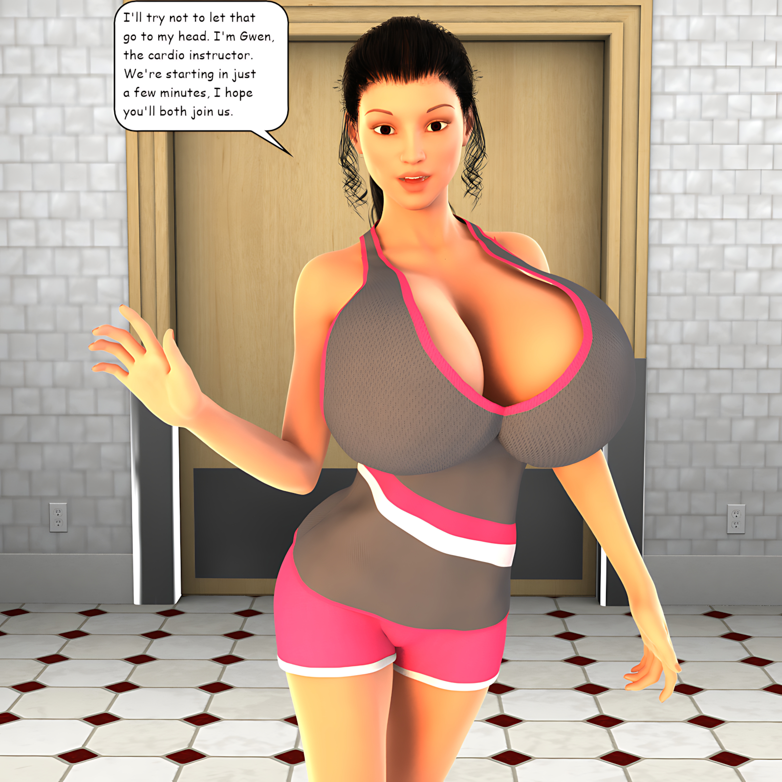 Shape Up [Mike Rendering], Shape Up, page 2 of 18