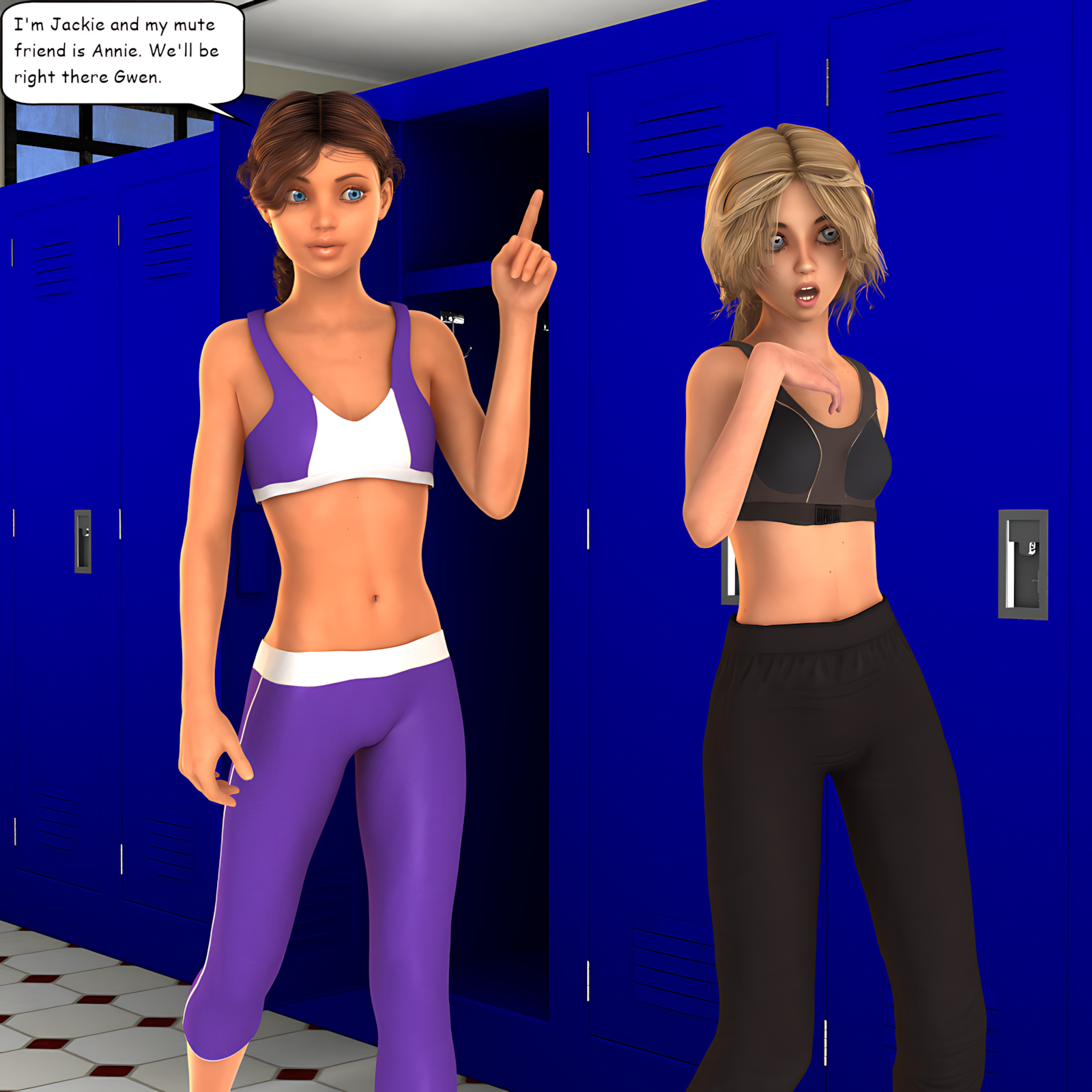 Shape Up [Mike Rendering], Shape Up, page 3 of 18