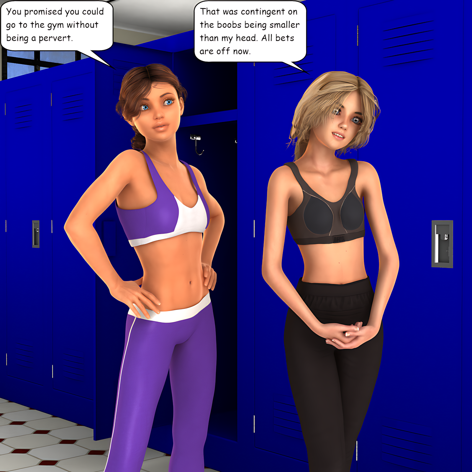 Shape Up [Mike Rendering], Shape Up, page 4 of 18