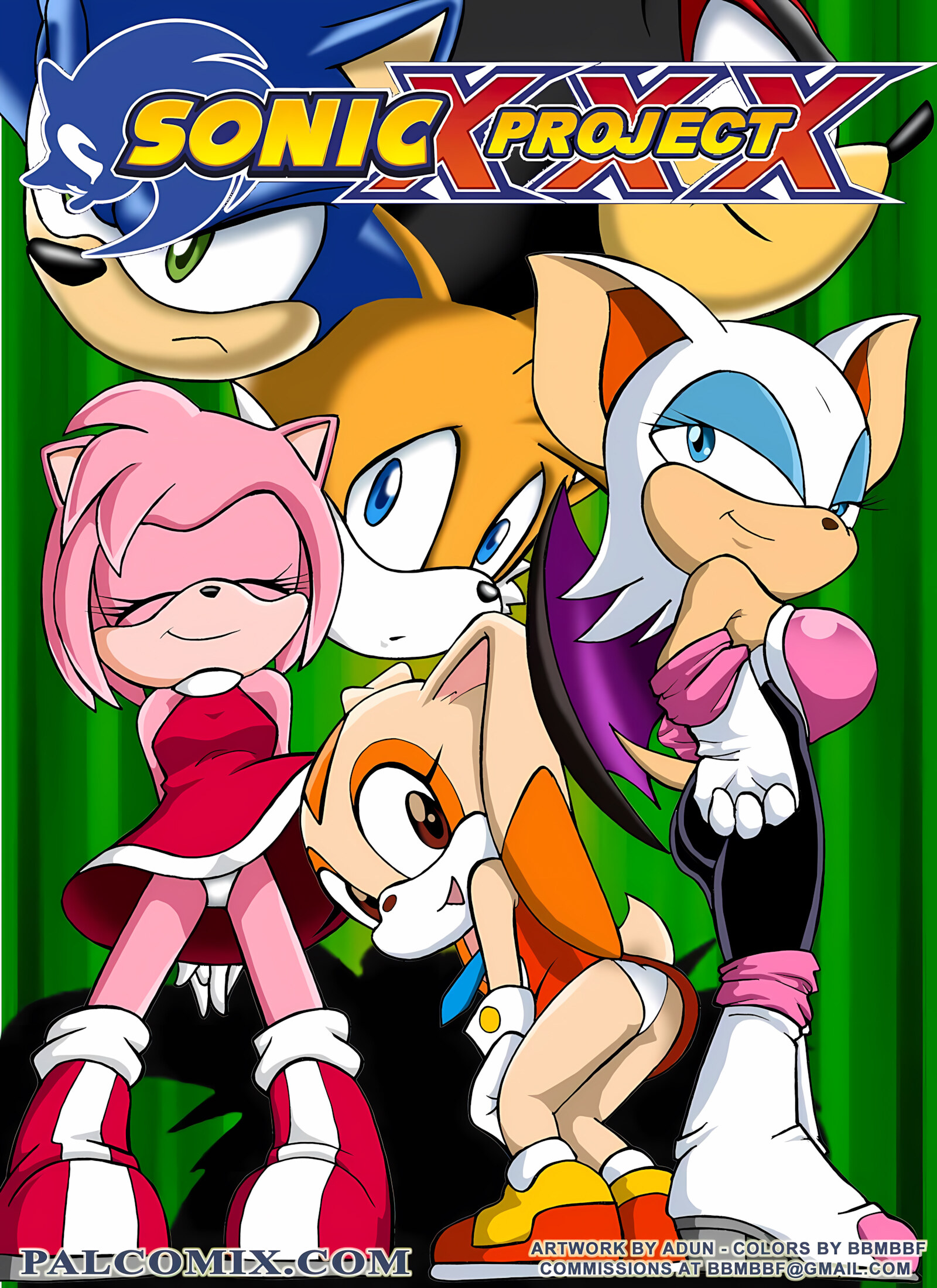 Sonic XXX Project [Palcomix], Sonic XXX Project, page 1 of 18