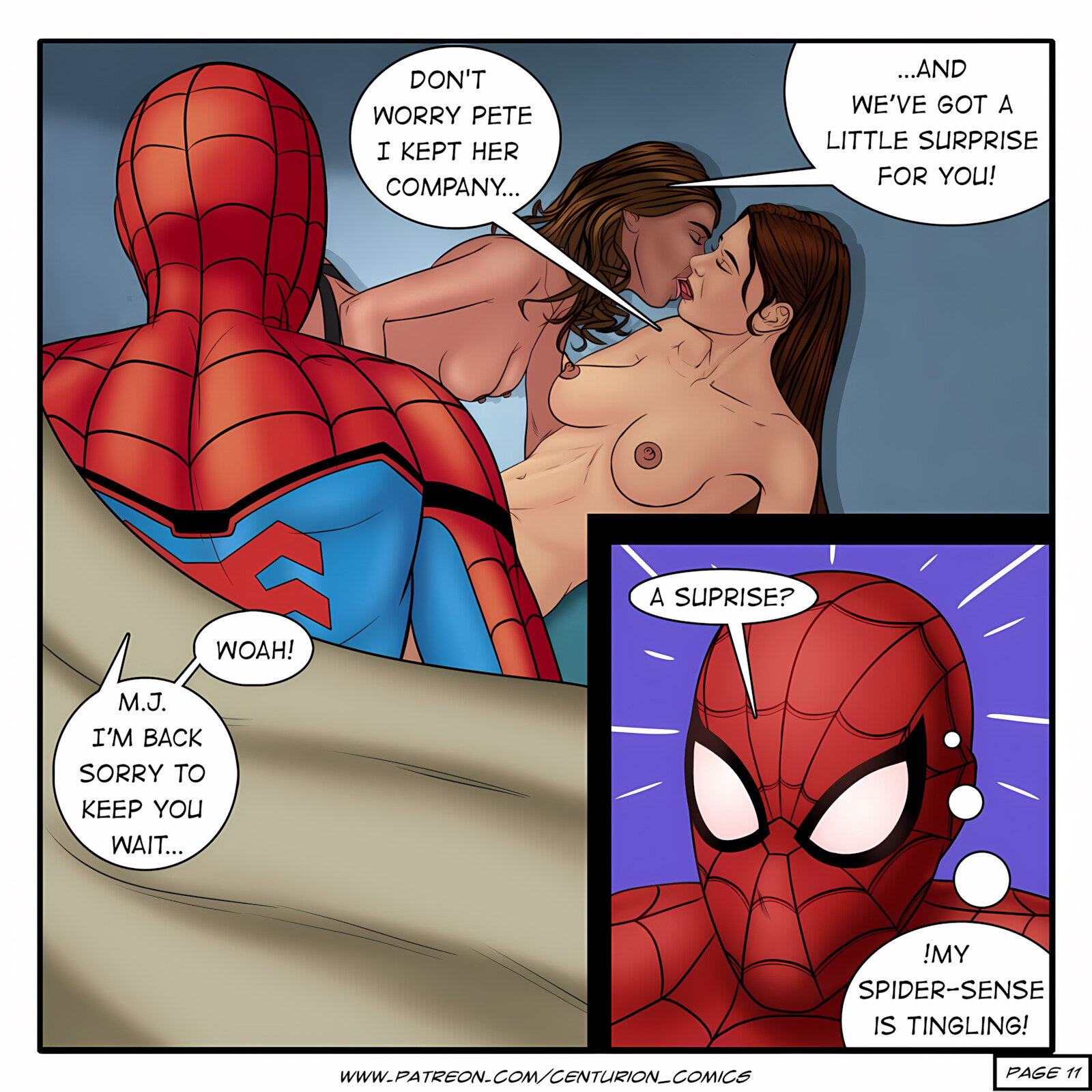 Spider-Man Cumming Home [Pegasus Smit], Spider-Man Cumming Home, page 12 of 14