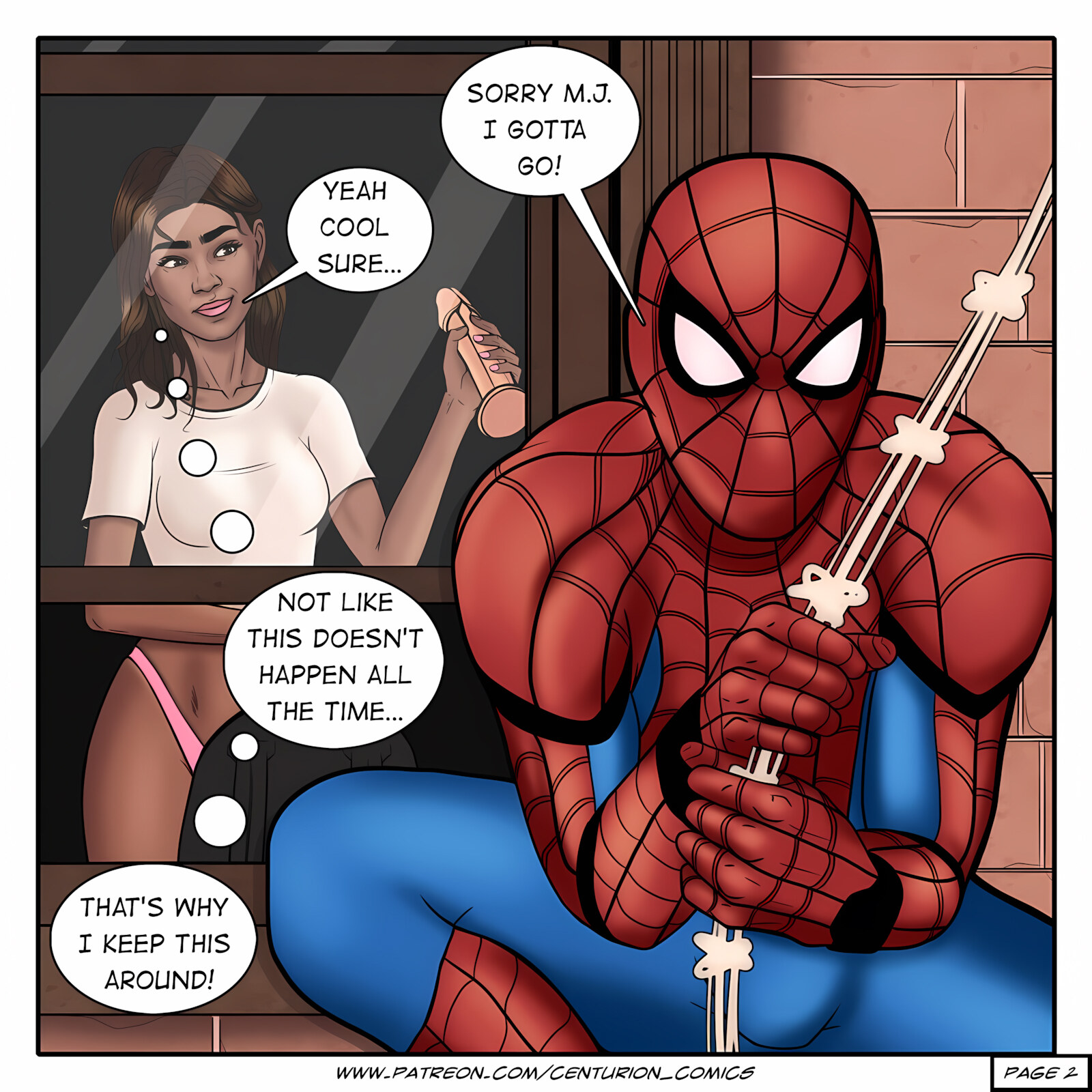 Spider-Man Cumming Home [Pegasus Smit], Spider-Man Cumming Home, page 3 of 14