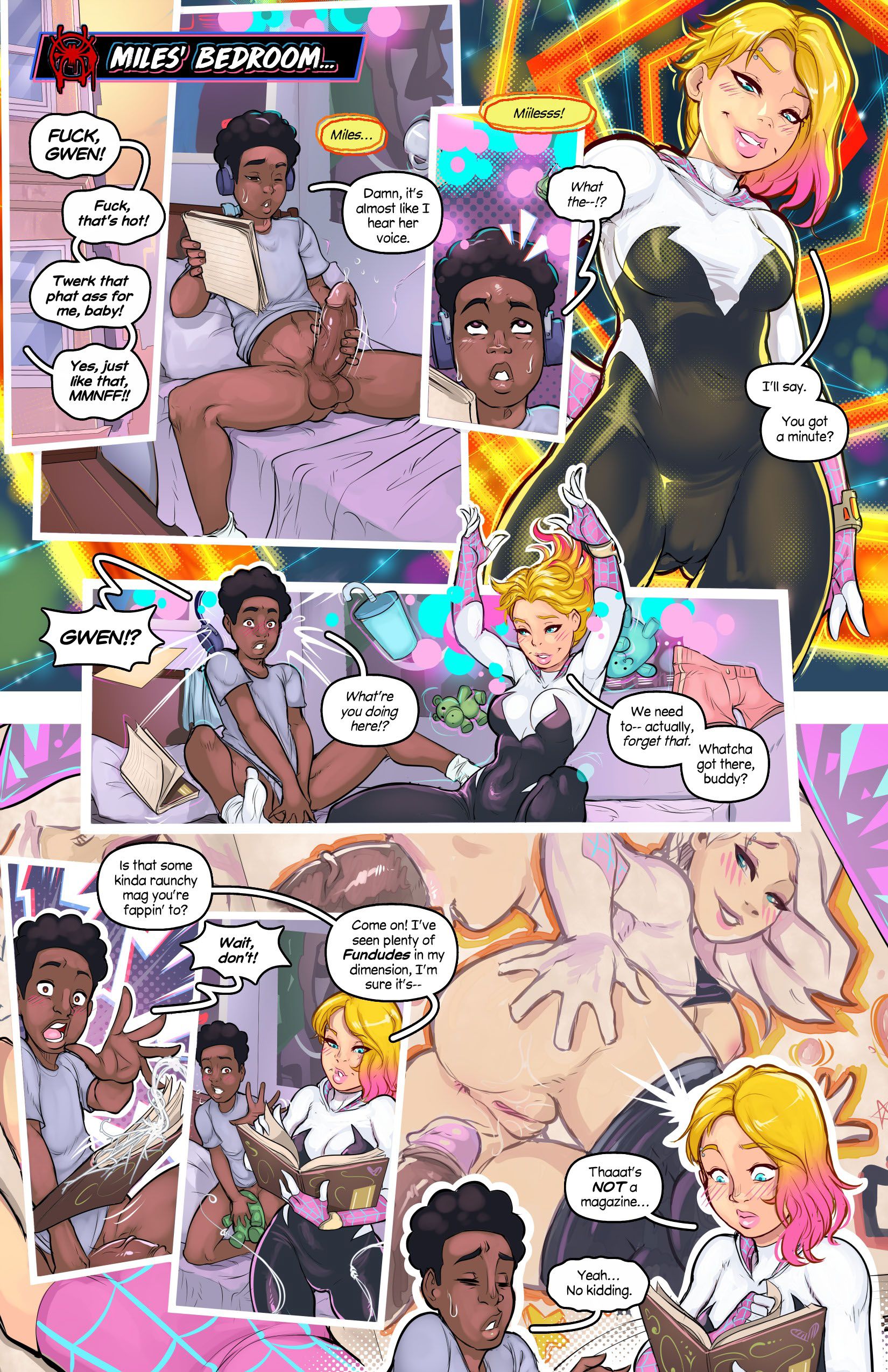 Spider-Sex [Tracy Scops], Spider-Sex - Into Her Spider-Tush 2, page 3 of 11