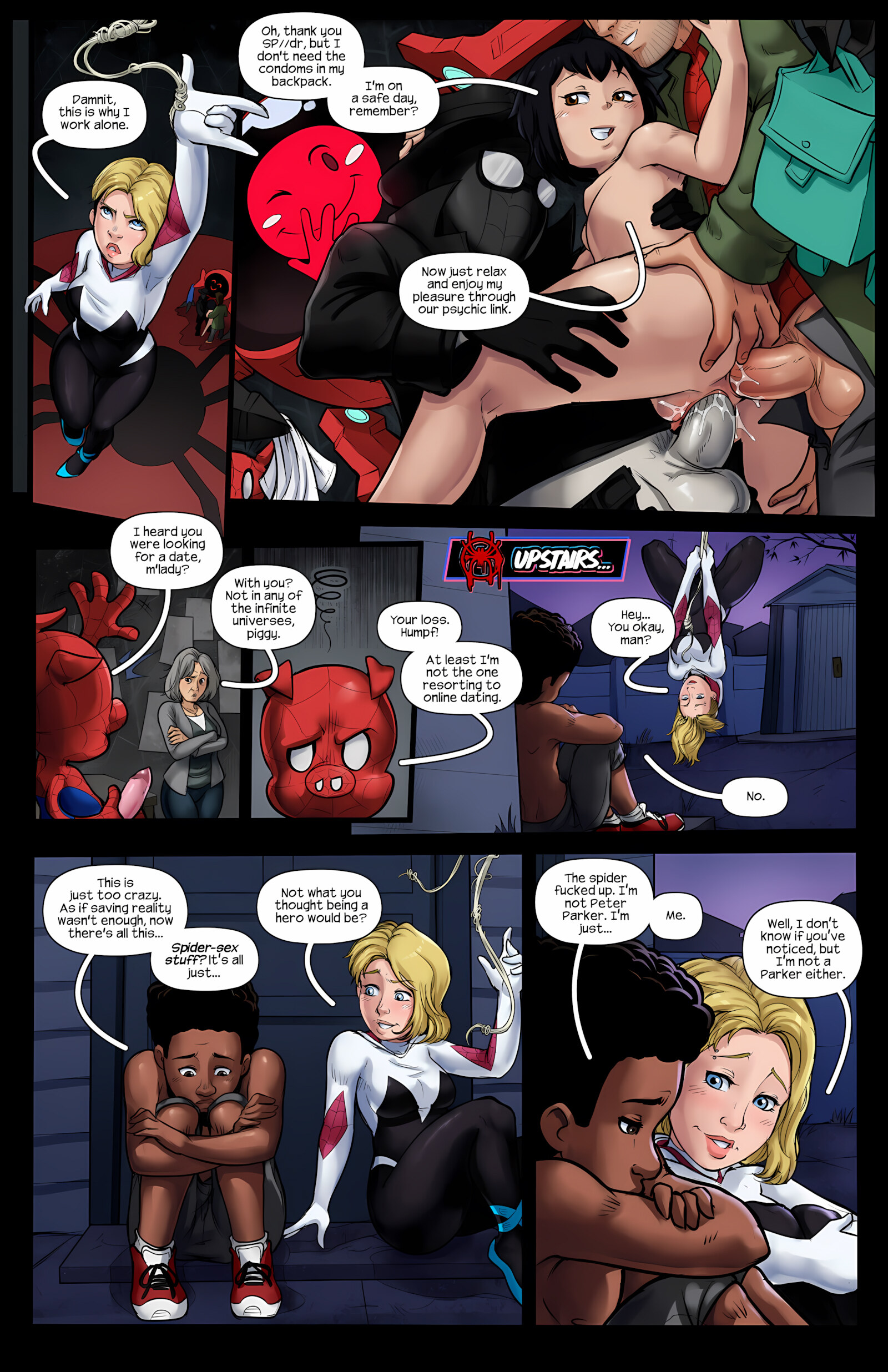 Spider-Sex [Tracy Scops], Spider-Sex - Into Her Spider-Tush 1, page 6 of 11