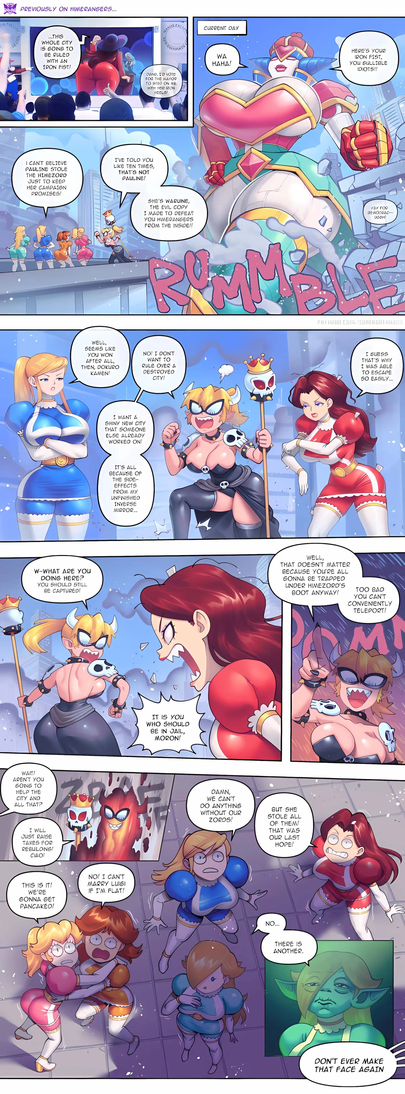Super Hentai Himeranger! [SuperSatanSon], Super Hentai Himeranger!, page 14 of 17