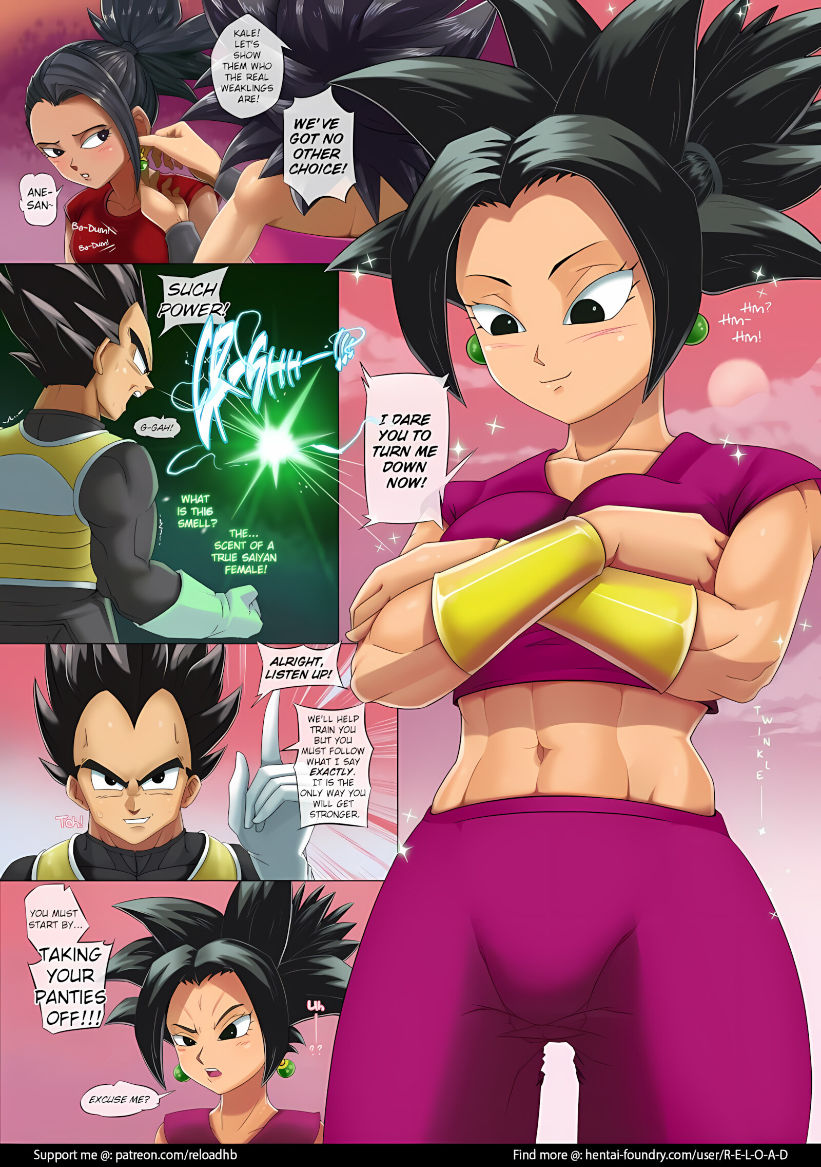 Super Stuffed Saiyan (Dragon Ball Super) [ReloadHB], Super Stuffed Saiyan (Dragon Ball Super), page 4 of 14