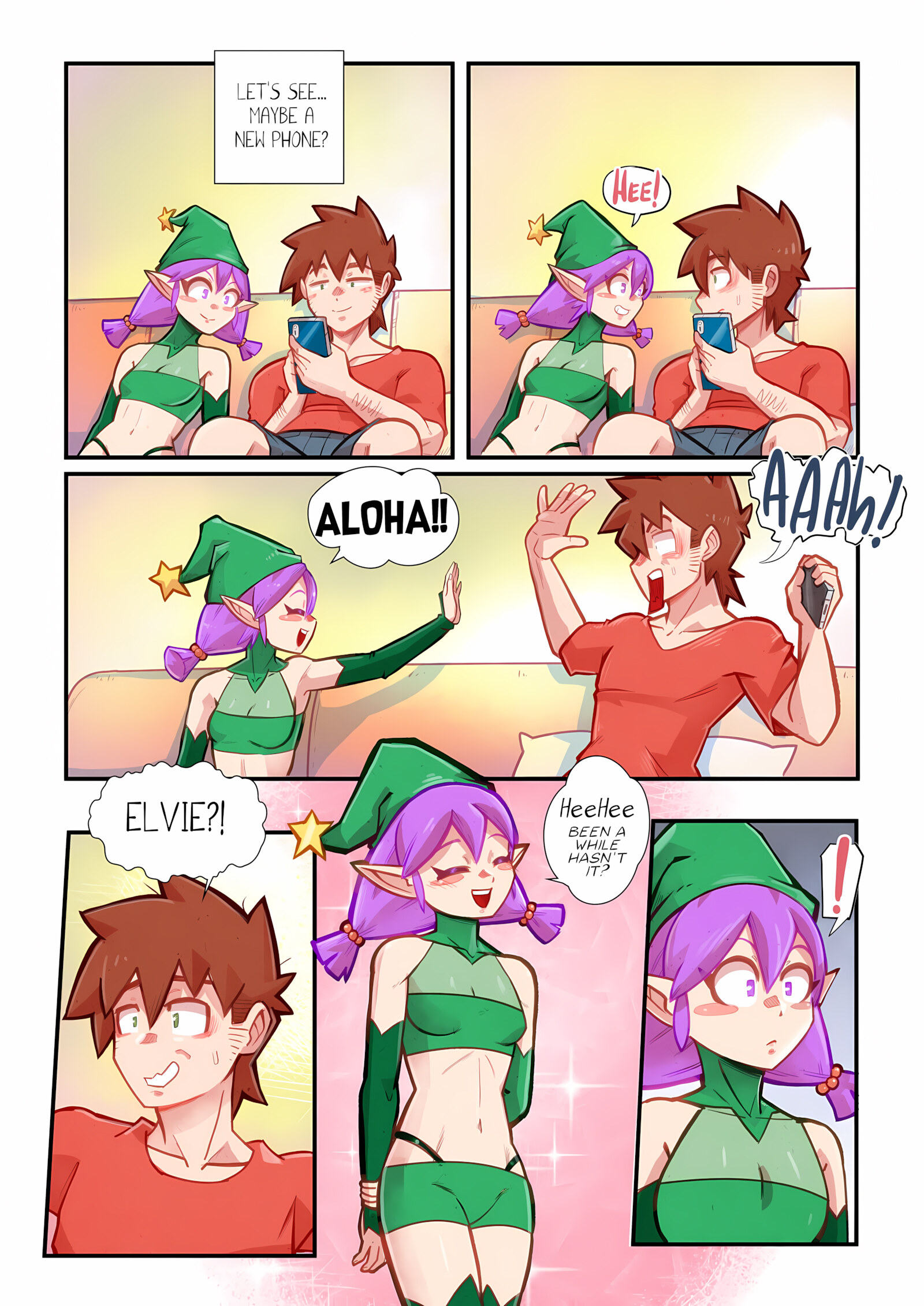 The Christmas Three [Mr.E], The Christmas Three 2, page 4 of 40