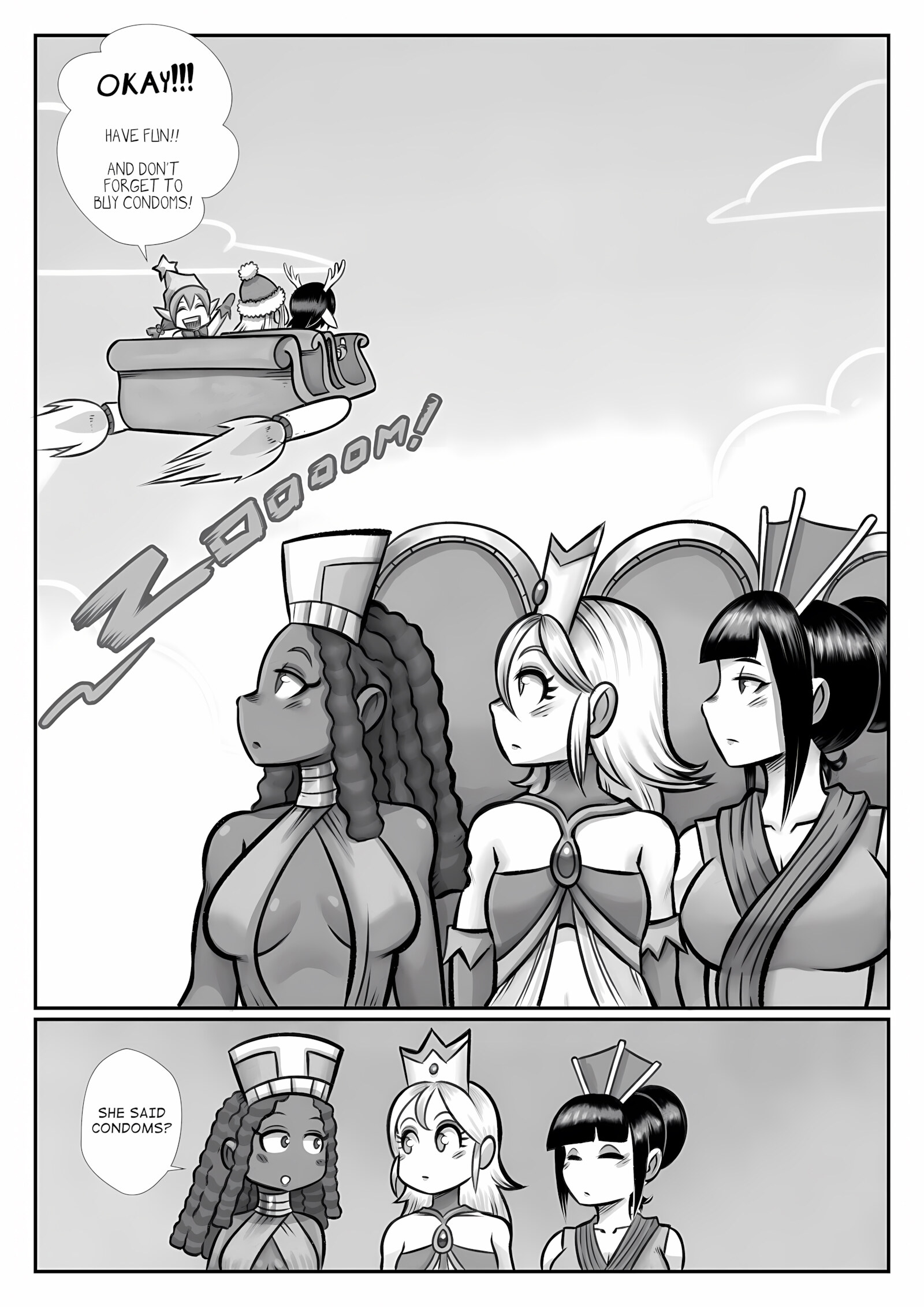 The Christmas Three [Mr.E], The Christmas Three 1, page 28 of 30