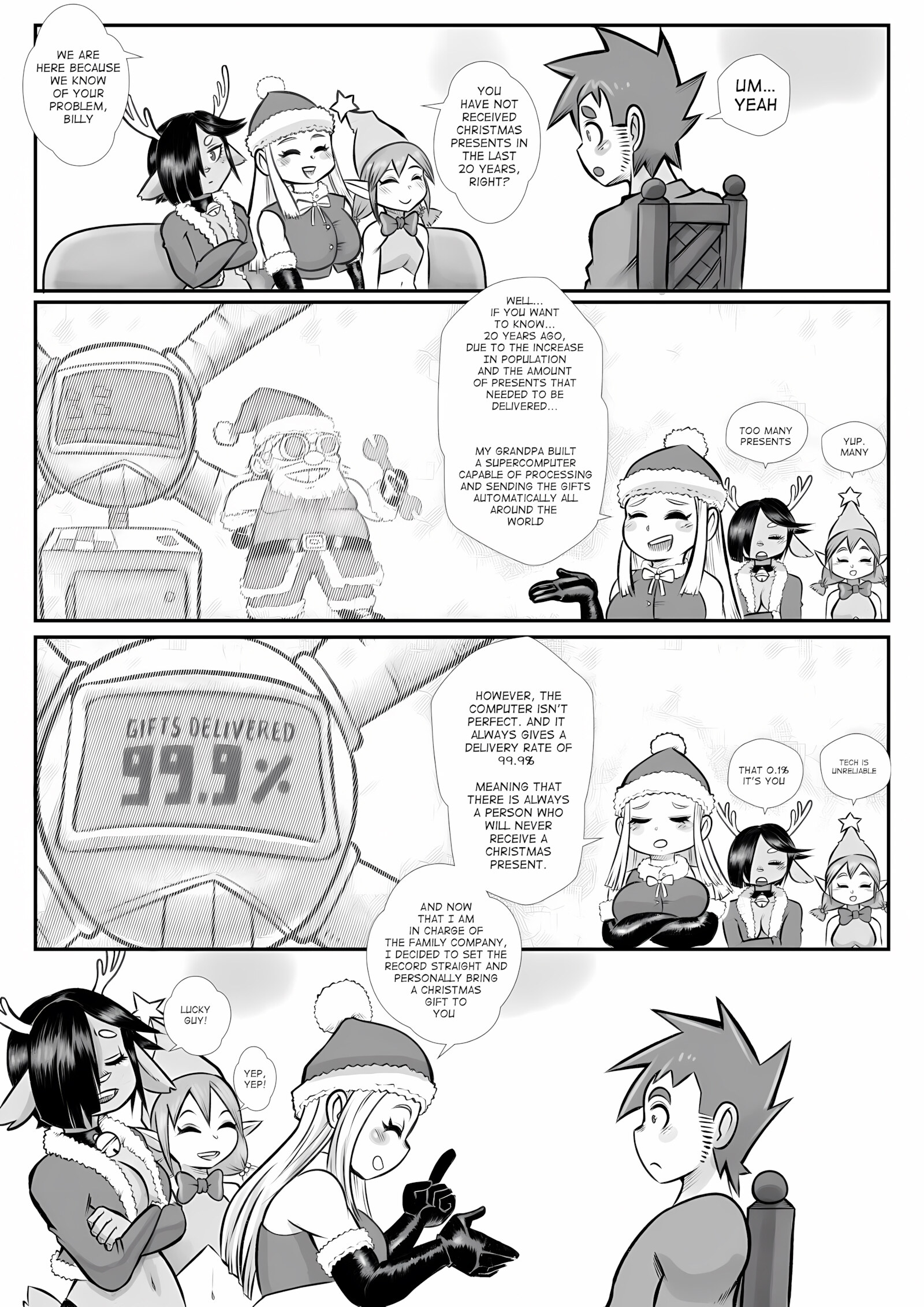 The Christmas Three [Mr.E], The Christmas Three 1, page 9 of 30
