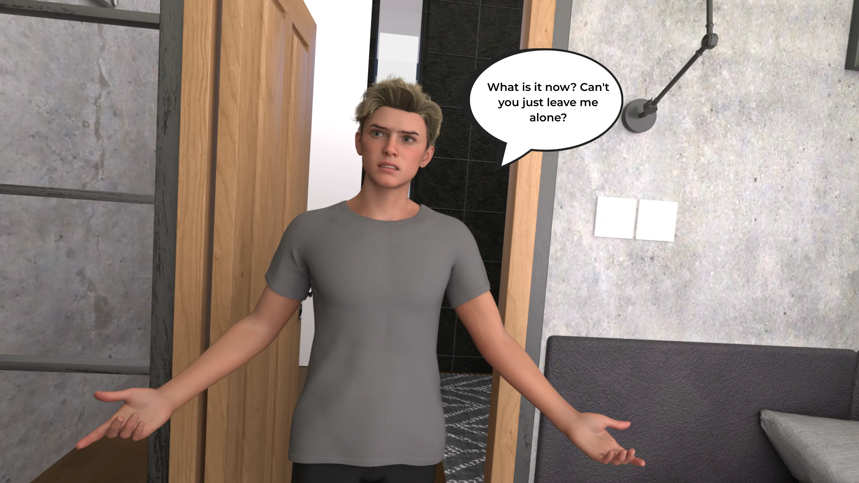 The Forbidden Rule [D3 Comics], 2 . The Forbidden Rule - Chapter 2, page 33 of 100