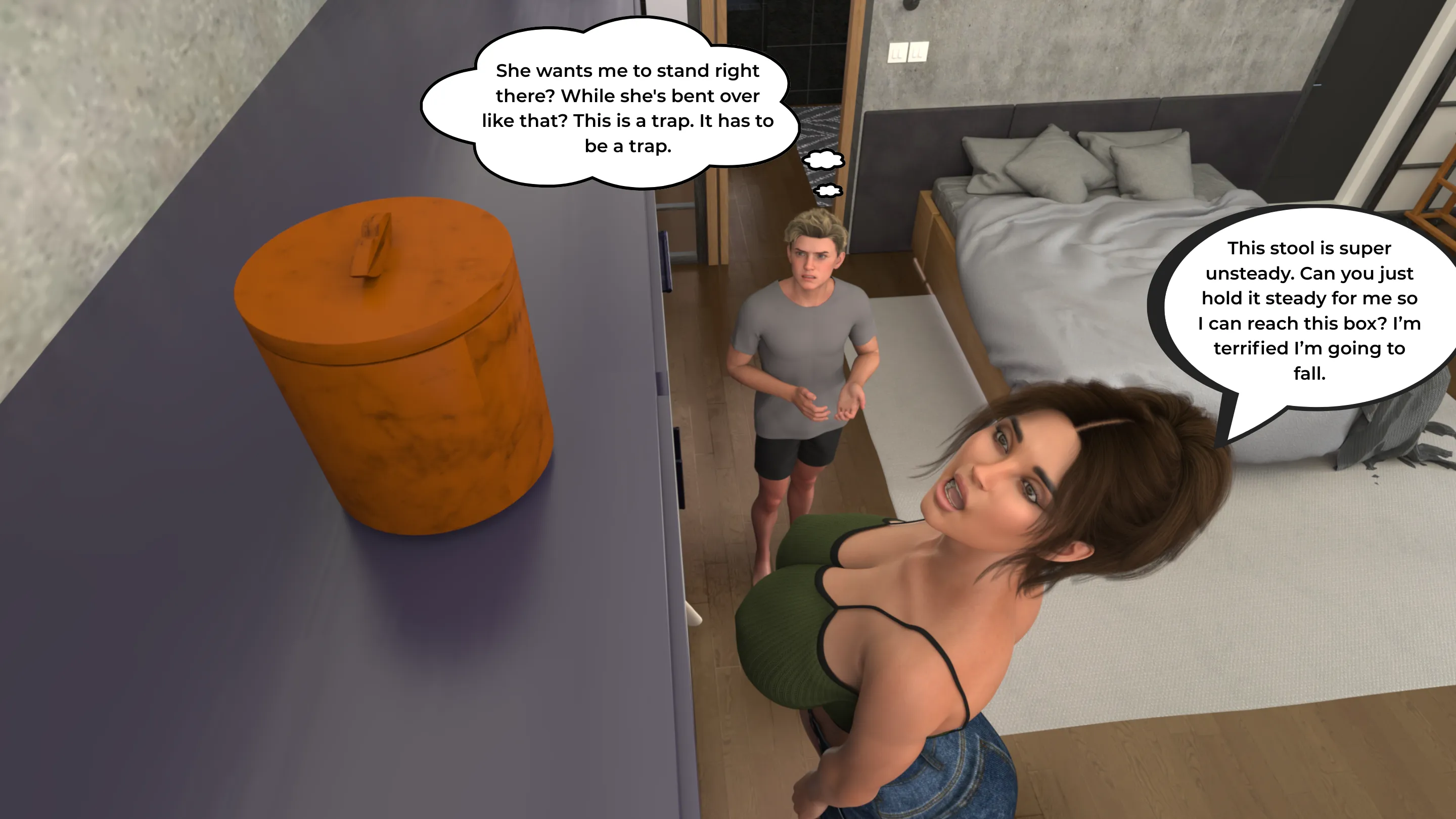 The Forbidden Rule [D3 Comics], 2 . The Forbidden Rule - Chapter 2, page 35 of 100