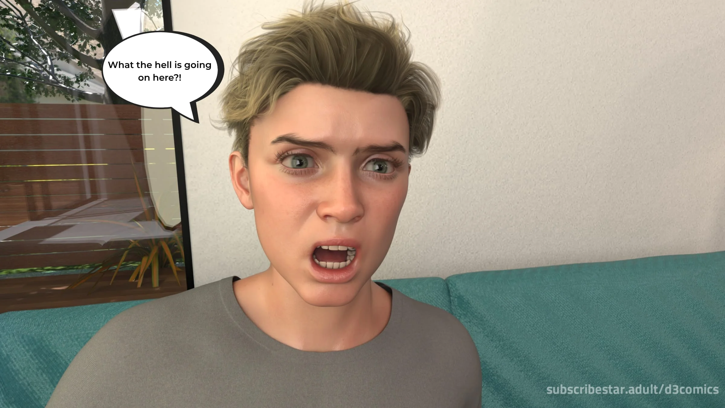 The Forbidden Rule [D3 Comics], 1 . The Forbidden Rule - Chapter 1, page 22 of 84